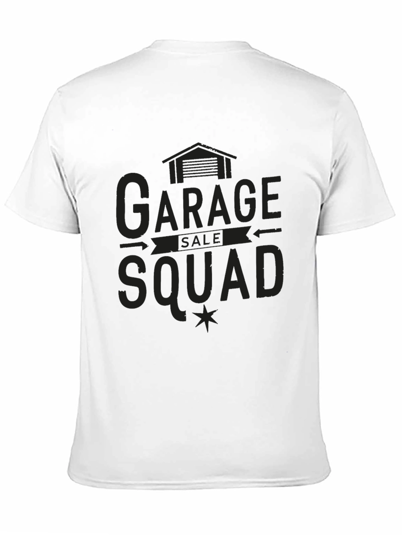 Garage Sale Squad Black T-Shirt
