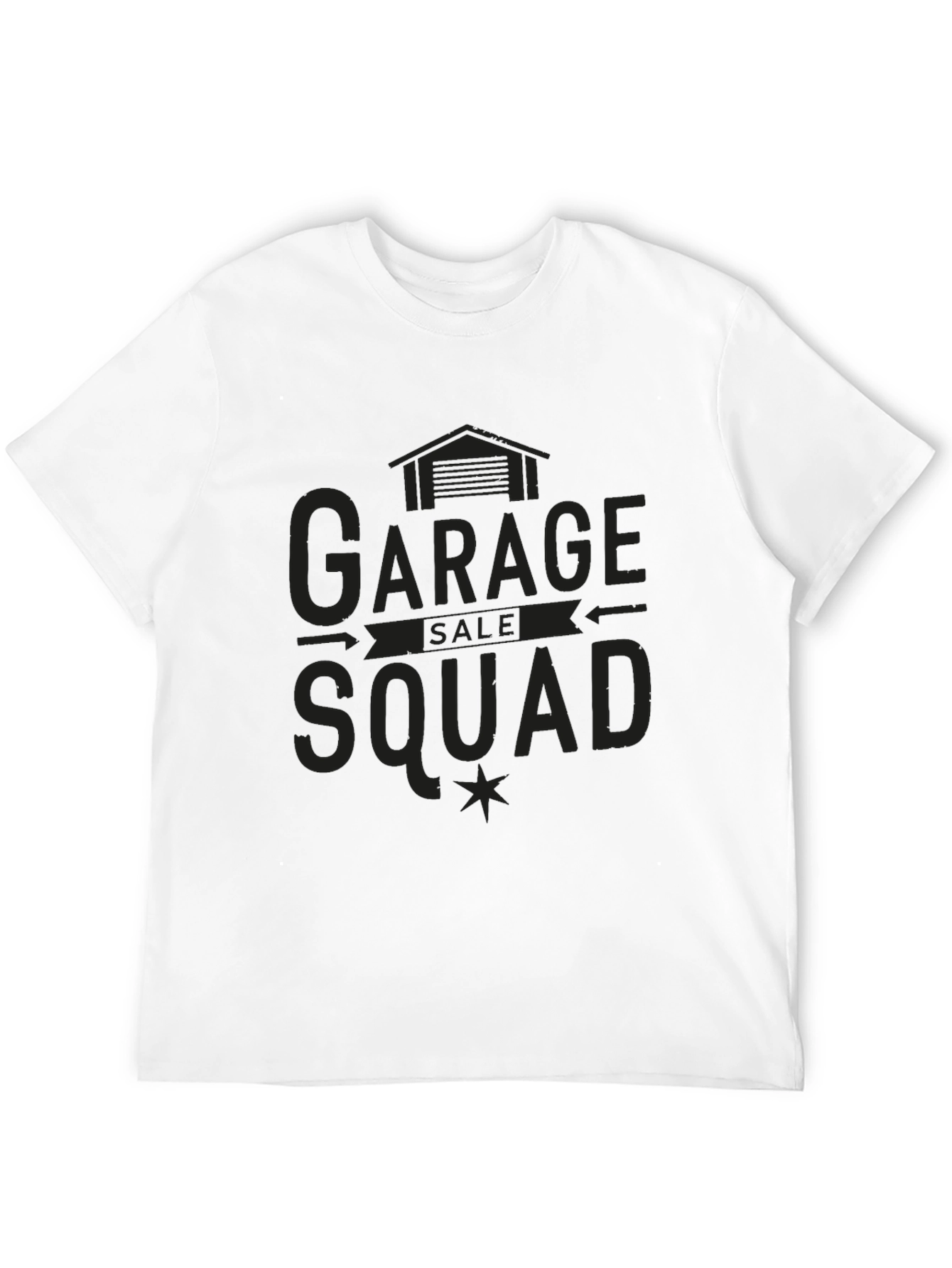 Garage Sale Squad Black T-Shirt