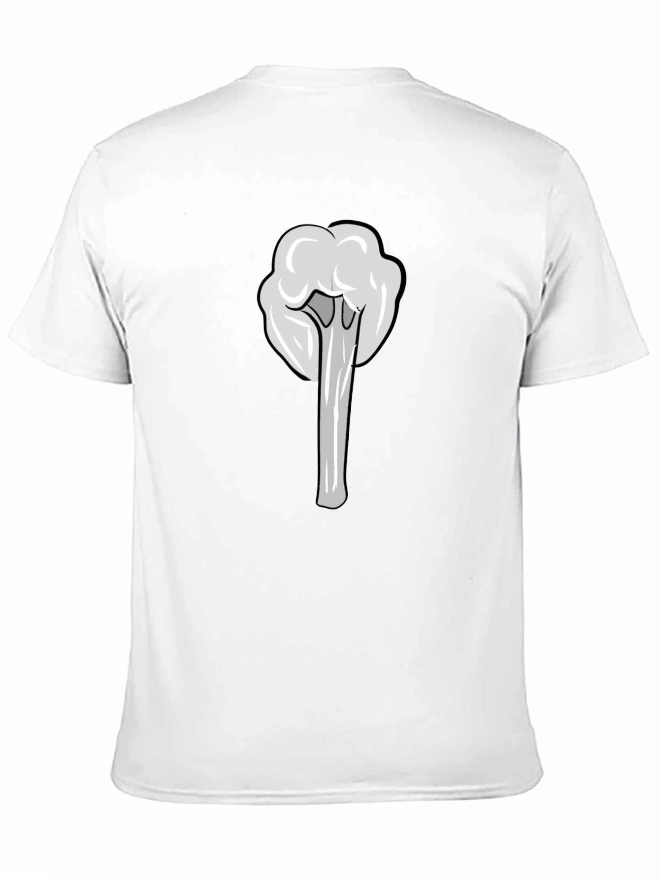 Cartoon Vapor Graphic Tee - Cool & Casual