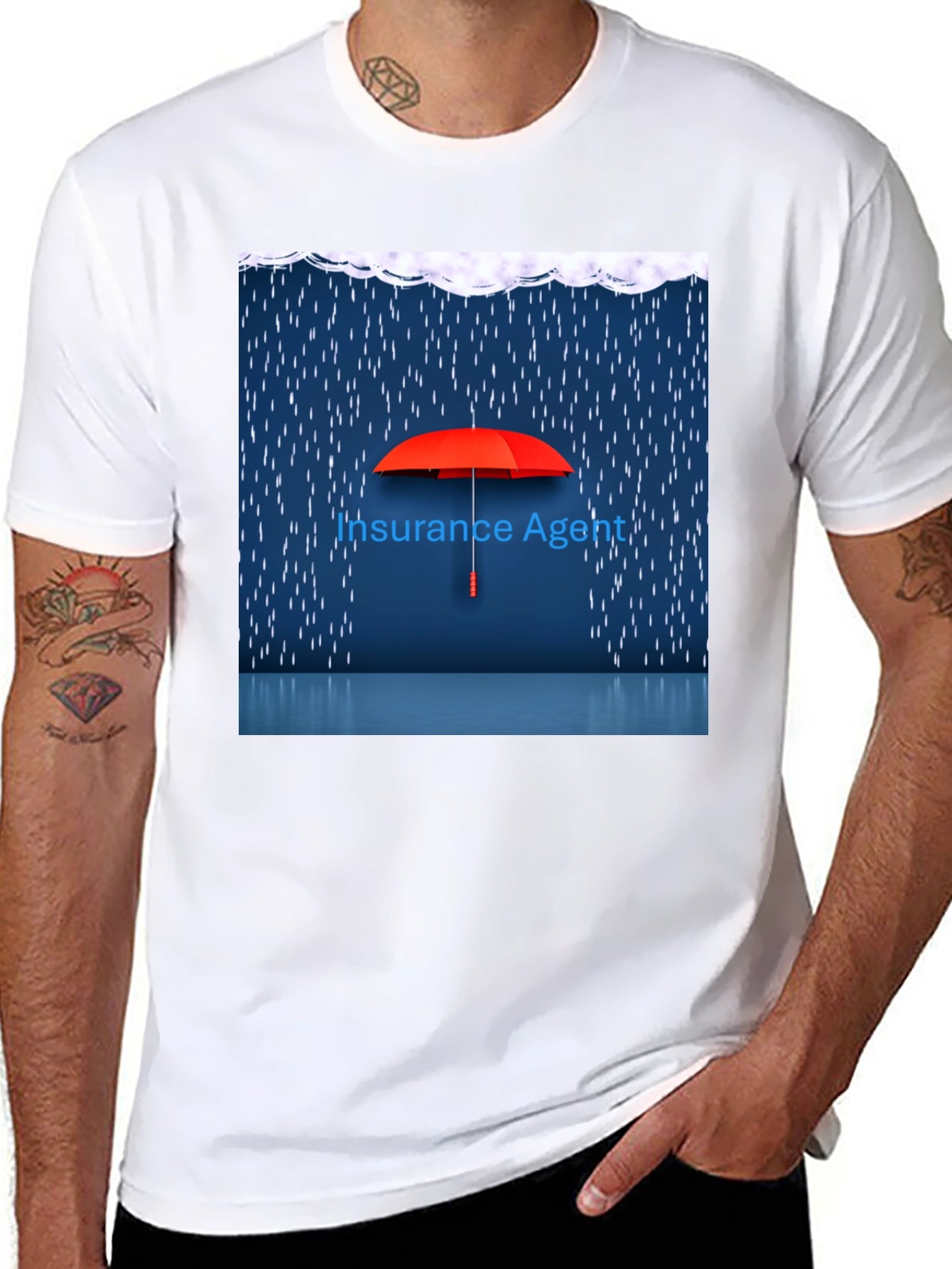 Insurance Agent T-Shirt: Protection Under Any Weather