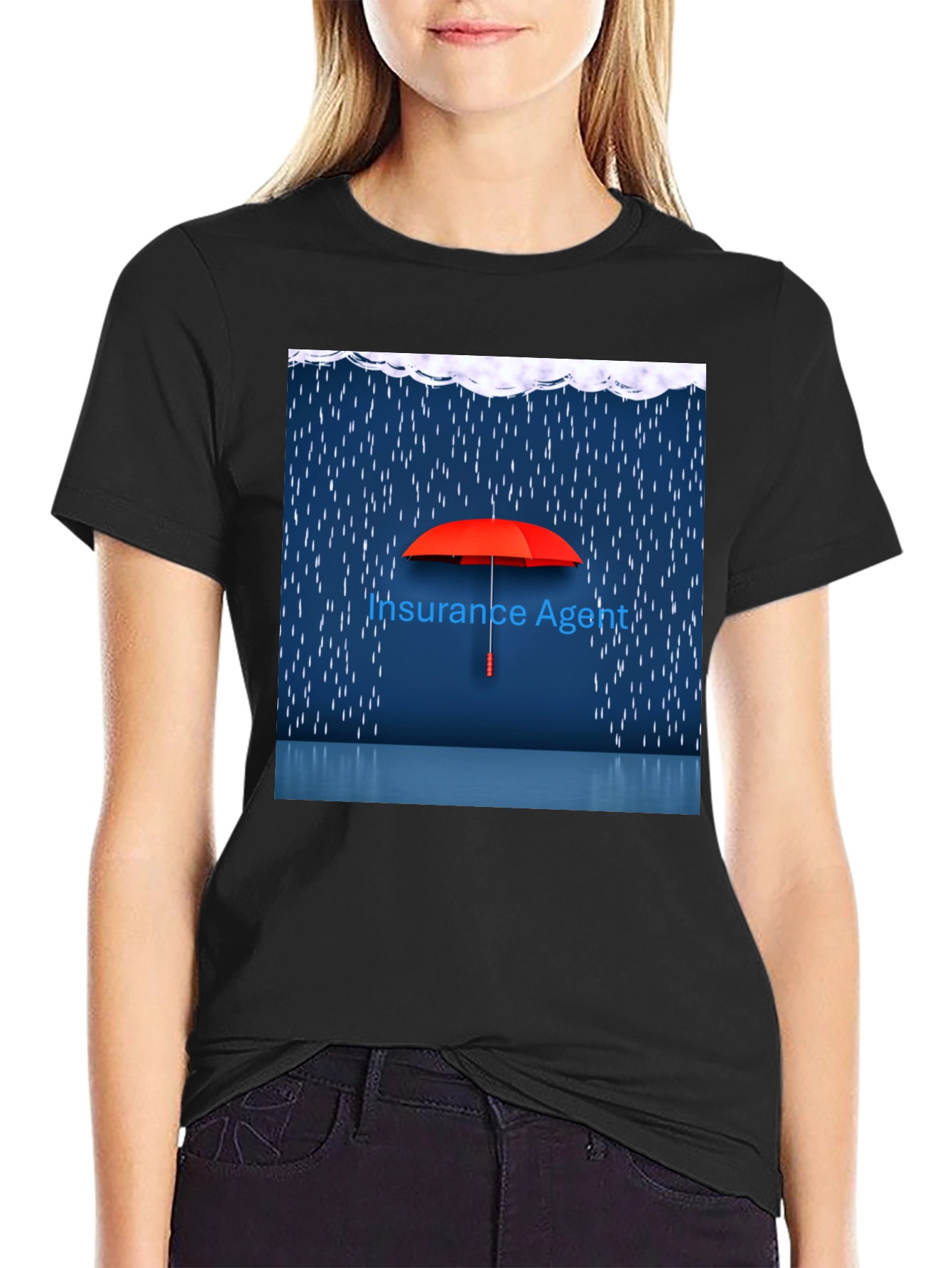 Insurance Agent T-Shirt: Protection Under Any Weather
