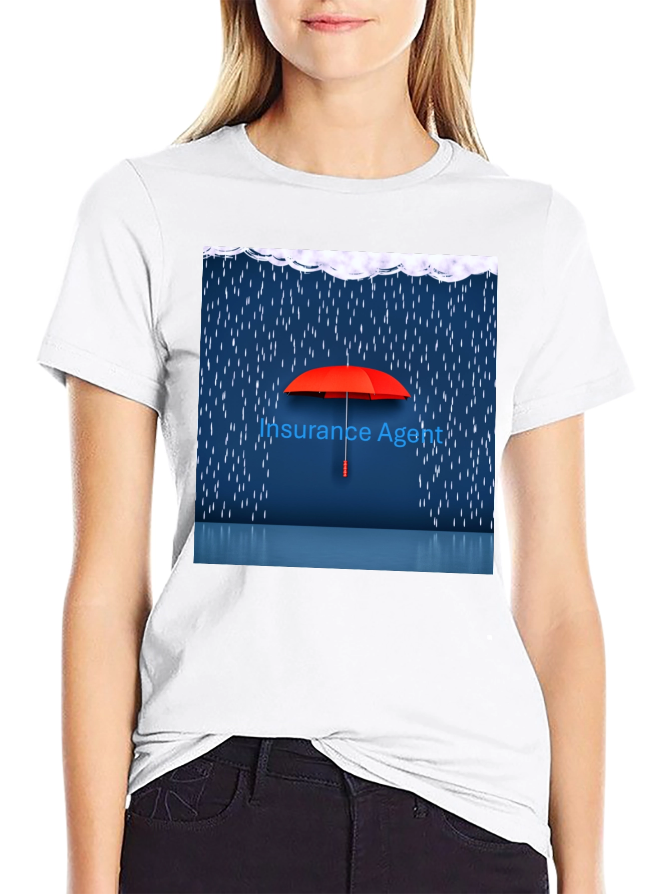 Insurance Agent T-Shirt: Protection Under Any Weather