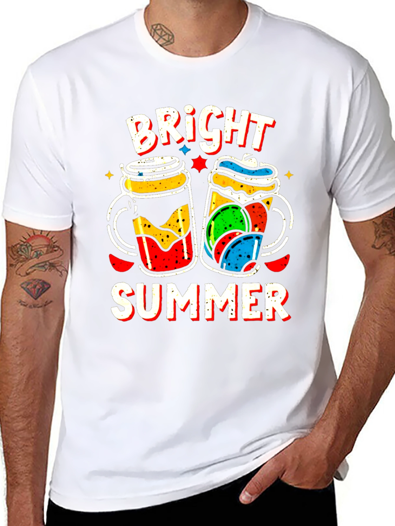 Bright Summer Graphic T-Shirt