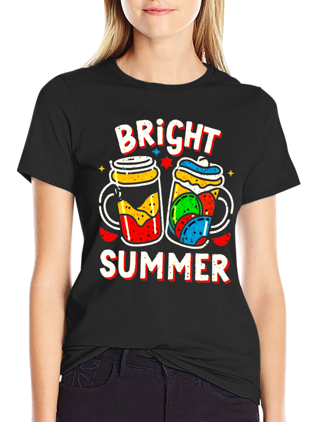 Bright Summer Graphic T-Shirt