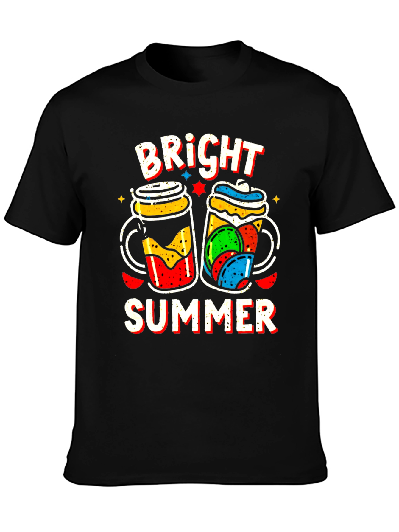 Bright Summer Graphic T-Shirt