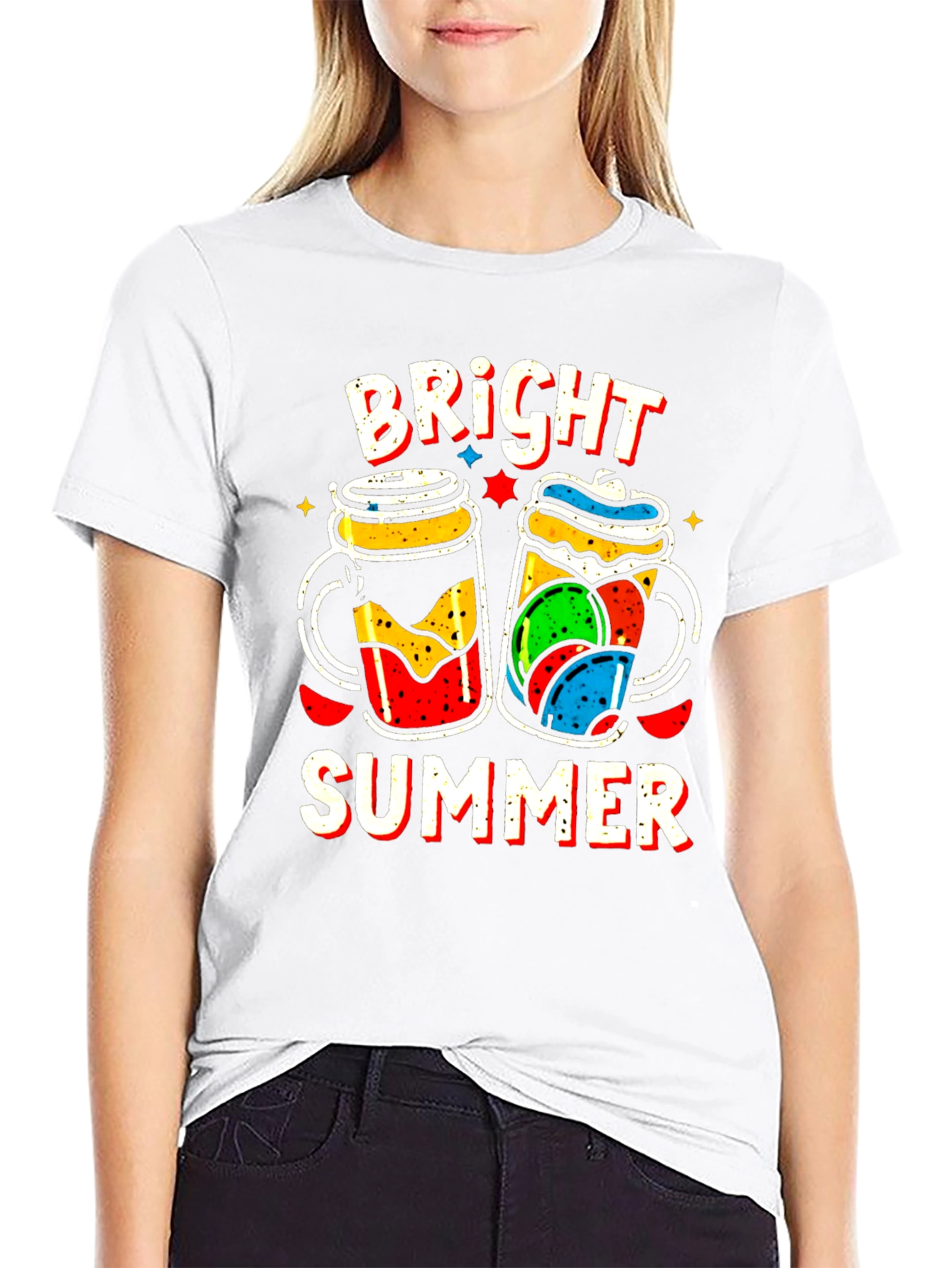 Bright Summer Graphic T-Shirt