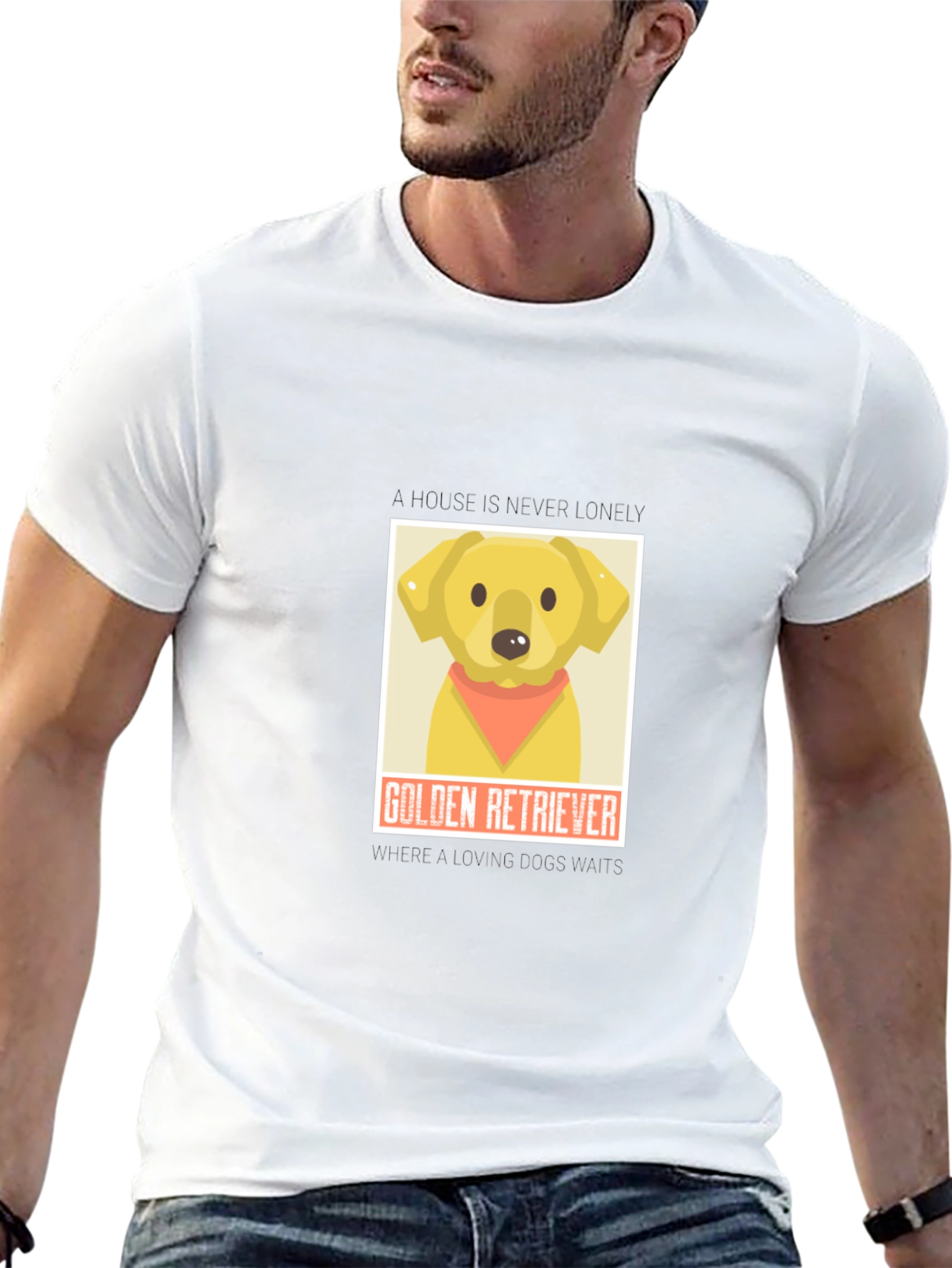 Golden Retriever Lover T-Shirt - Dog Mom/Dad Tee