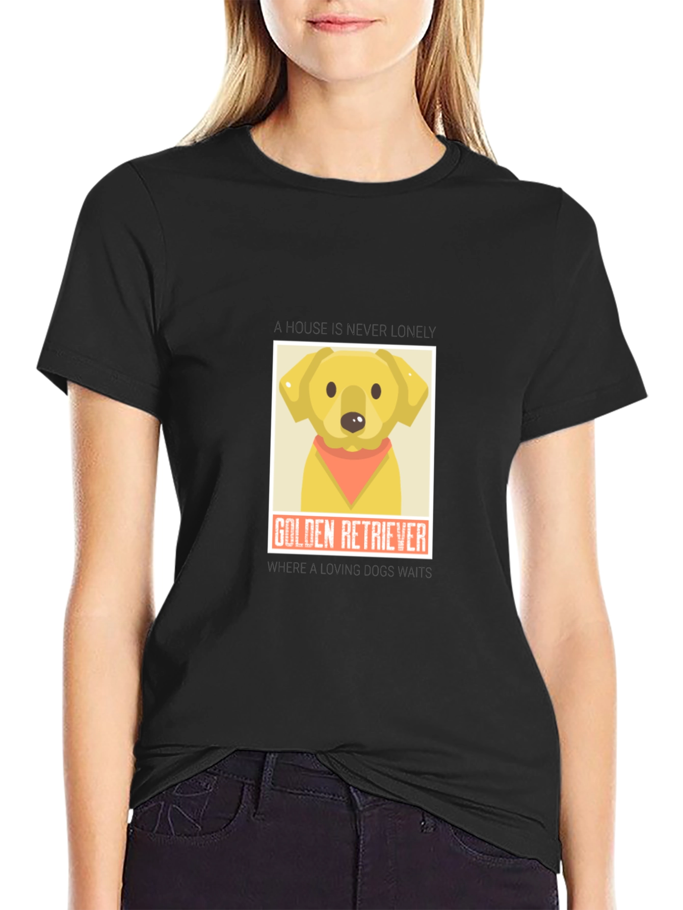 Golden Retriever Lover T-Shirt - Dog Mom/Dad Tee