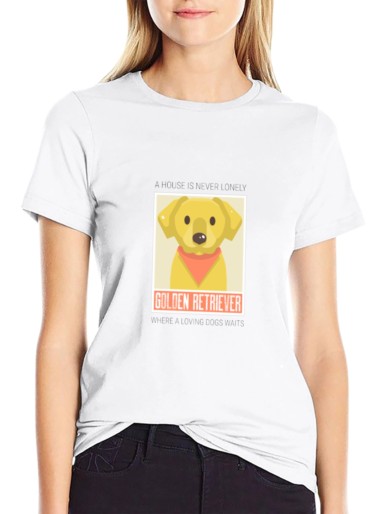 Golden Retriever Lover T-Shirt - Dog Mom/Dad Tee