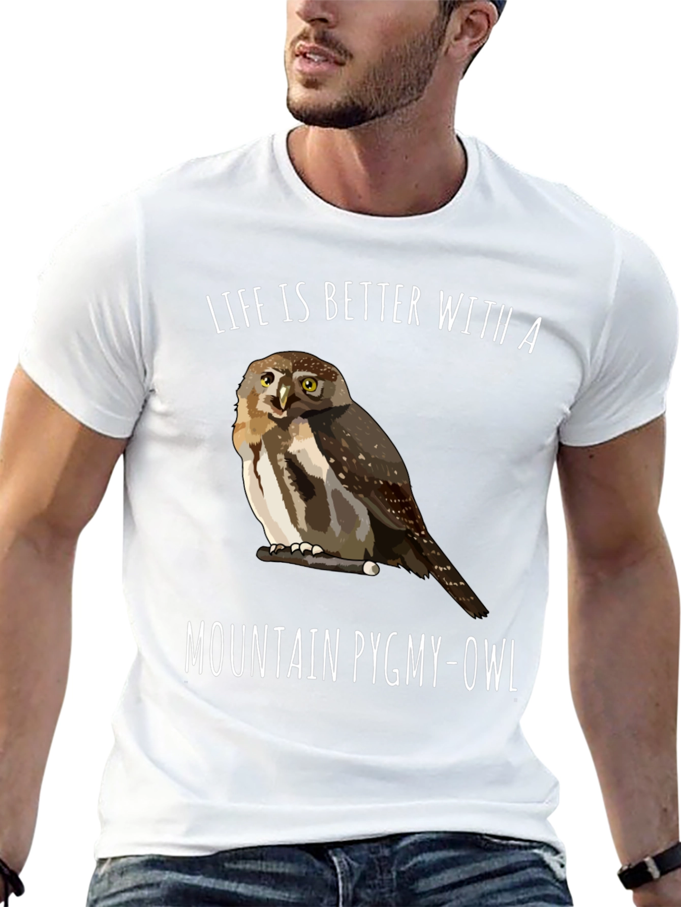 Mountain Pygmy-Owl Graphic Tee
