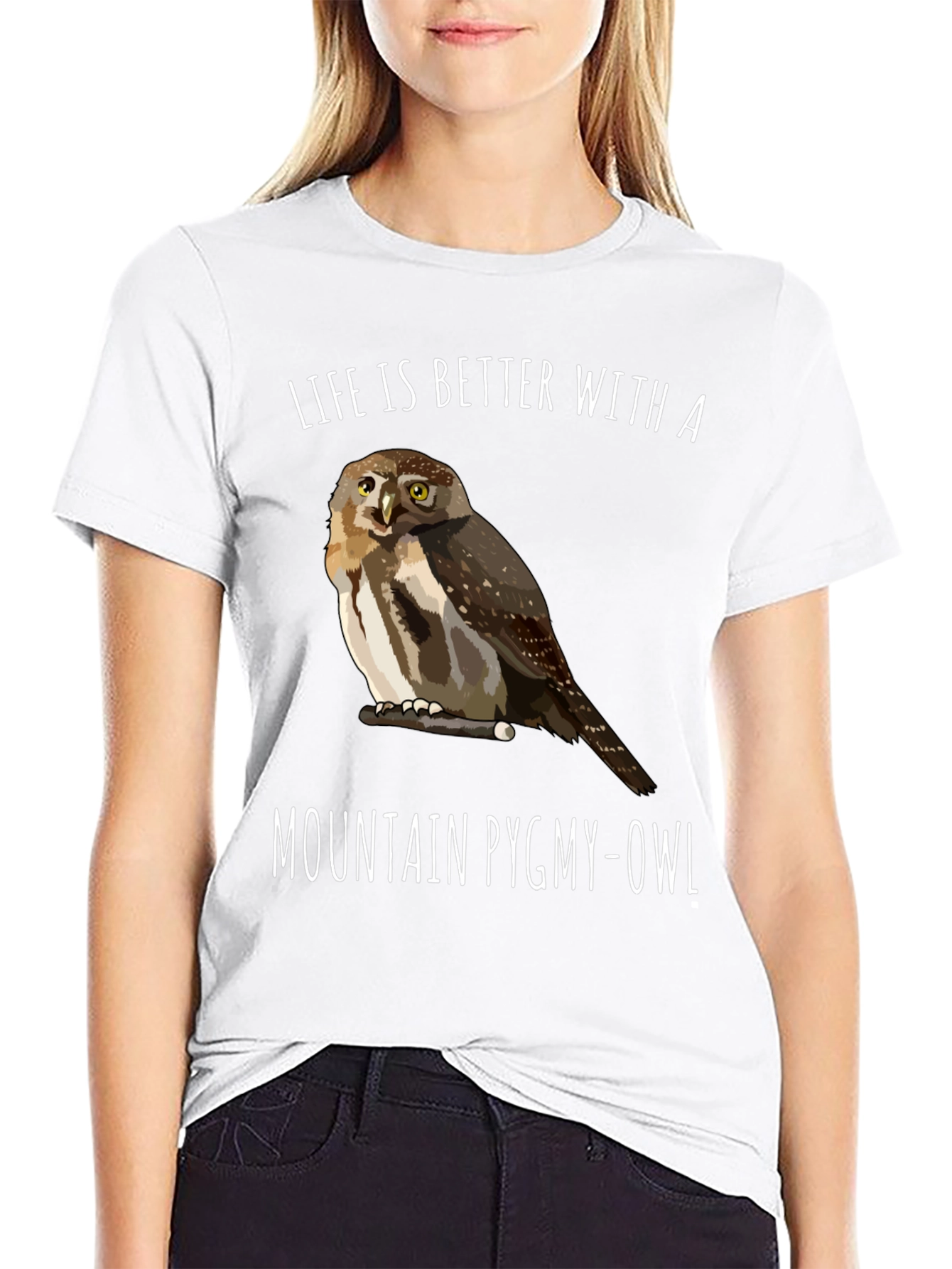 Mountain Pygmy-Owl Graphic Tee