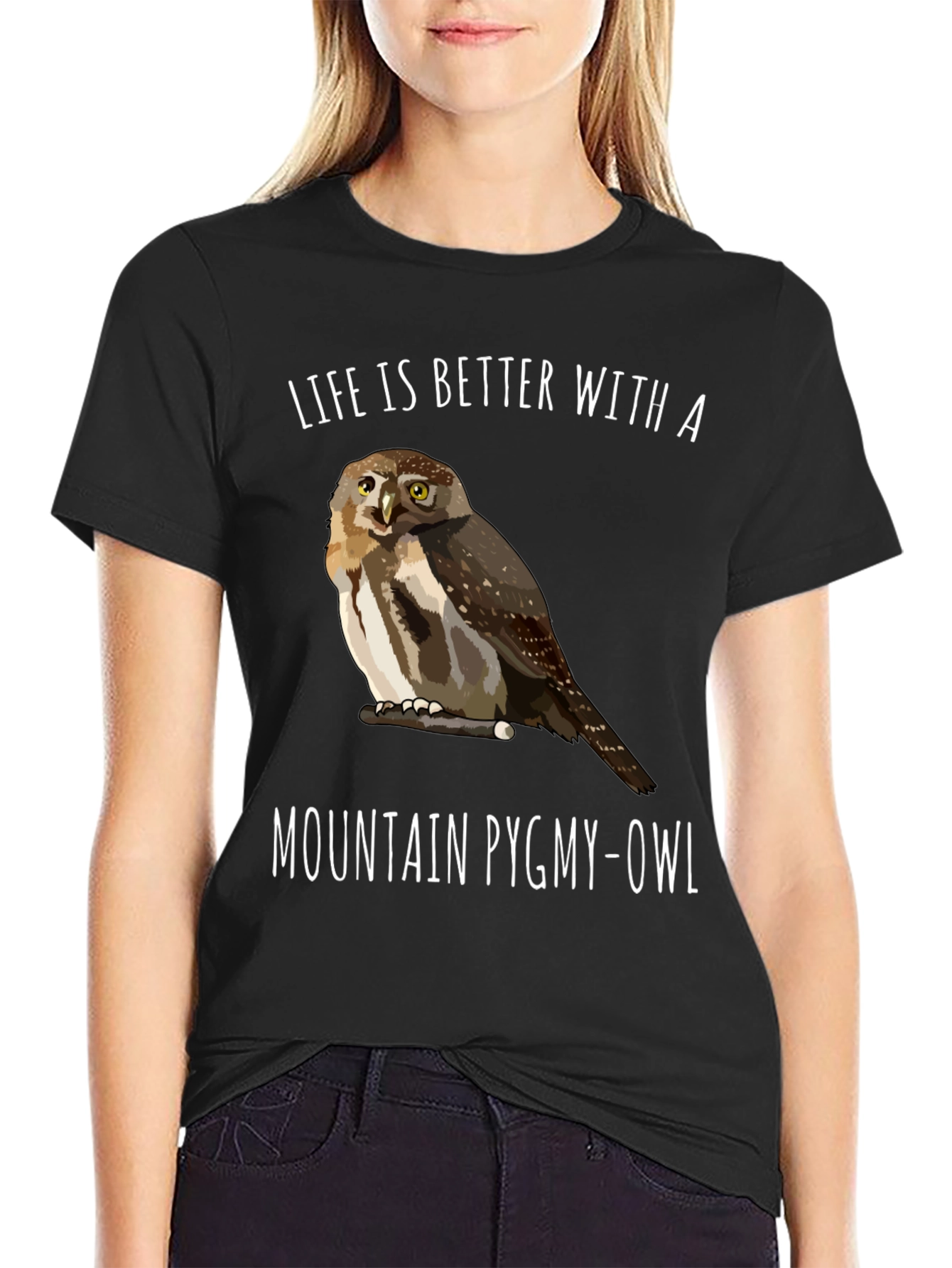 Mountain Pygmy-Owl Graphic Tee