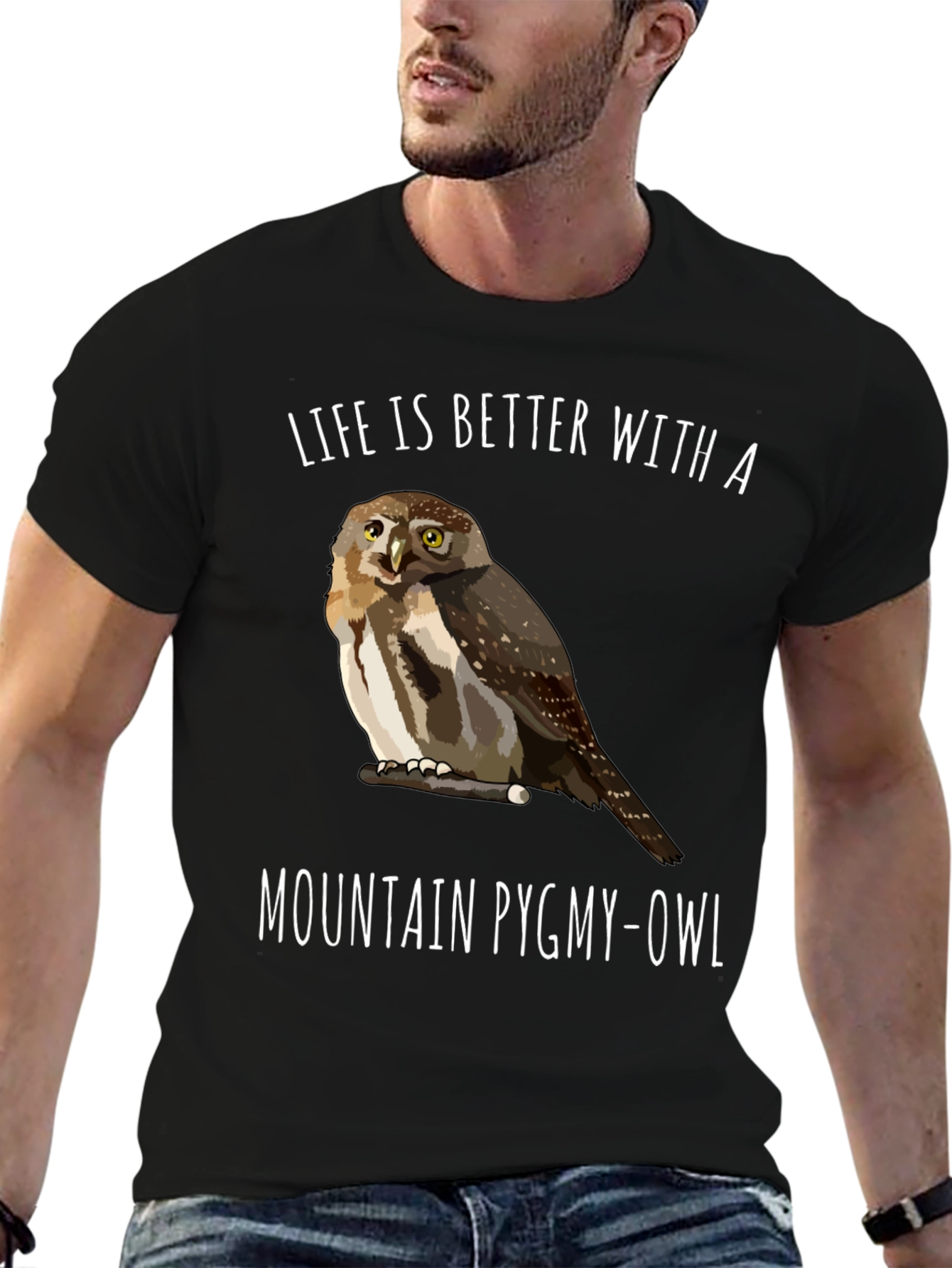 Mountain Pygmy-Owl Graphic Tee