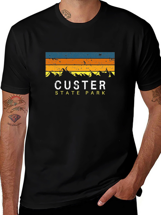 Custer State Park Retro Graphic Tee