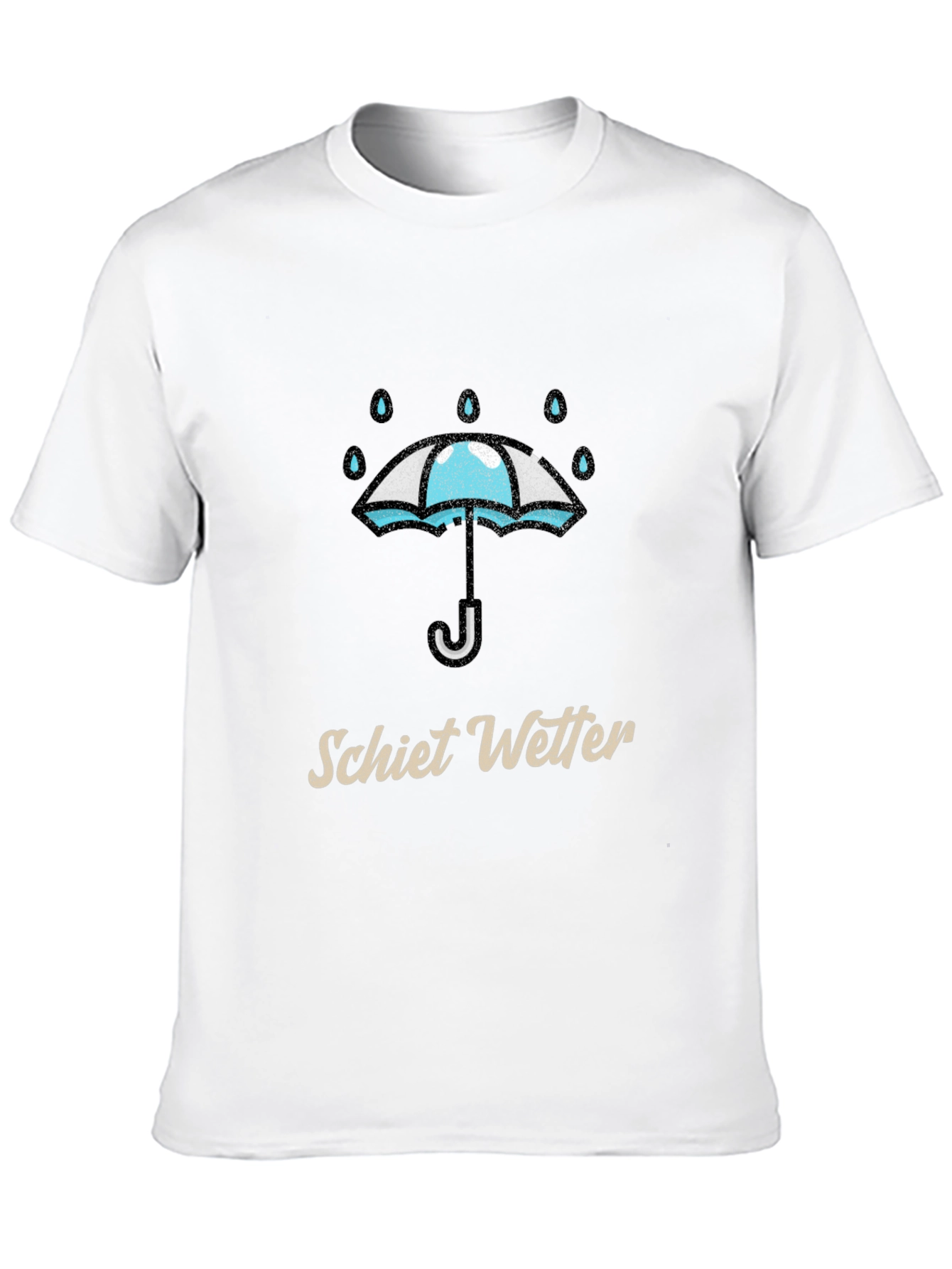 Schiett Wetter Umbrella Graphic T-Shirt