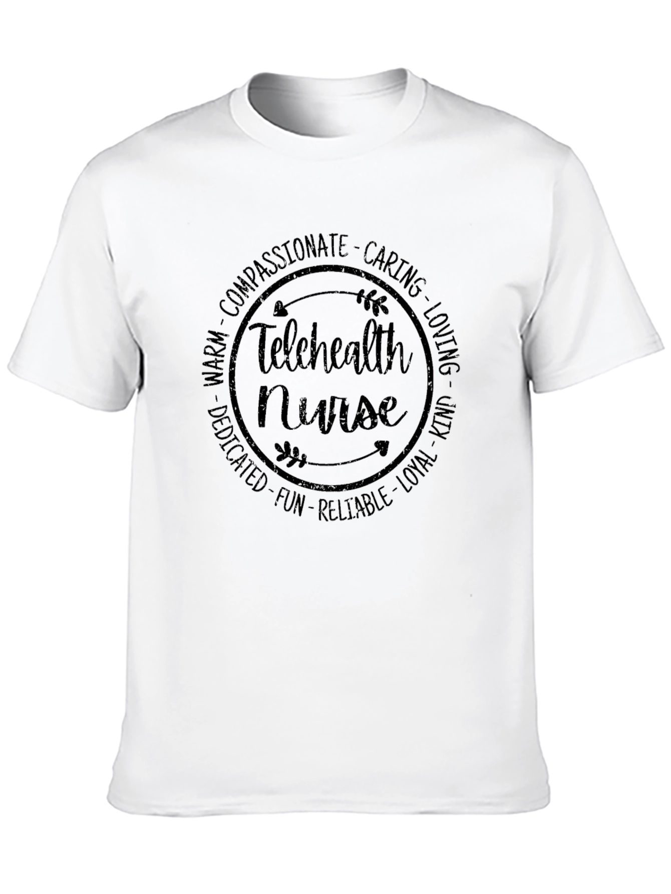 Telehealth Nurse Graphic T-Shirt