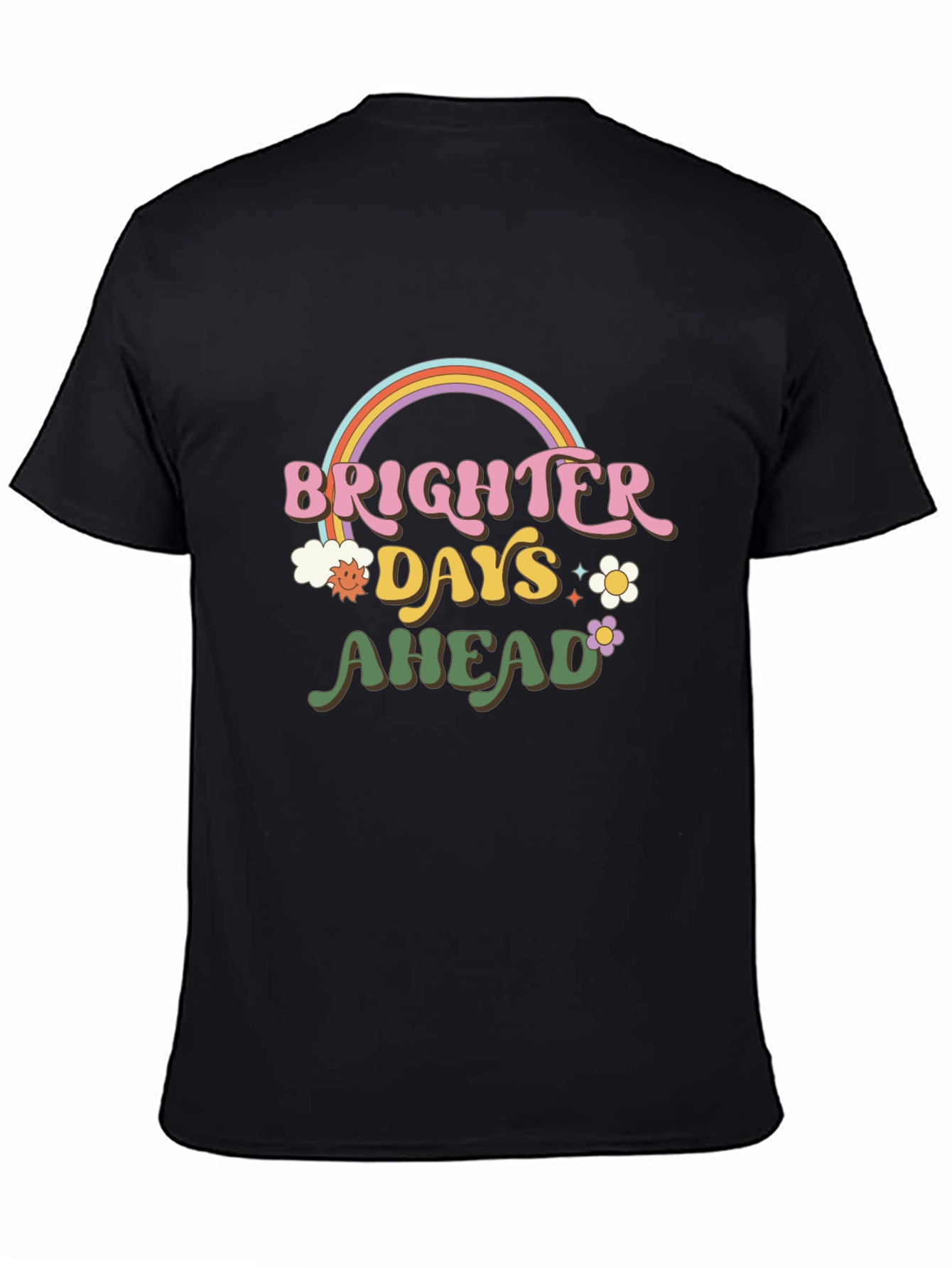 Brighter Days Ahead Graphic Tee - Retro Style
