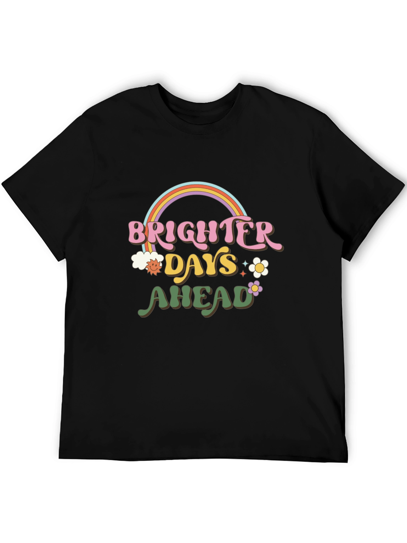 Brighter Days Ahead Graphic Tee - Retro Style