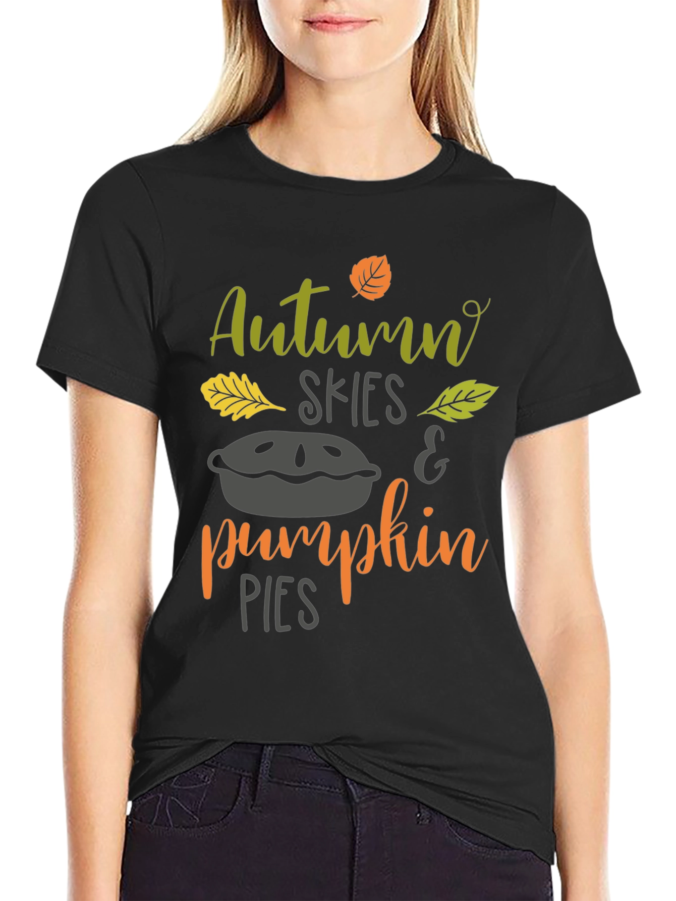 Autumn Skies & Pumpkin Pies Graphic Tee