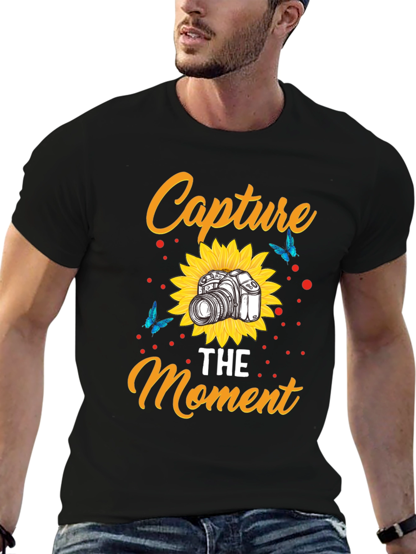 Capture The Moment Graphic Tee - Photography Lover Shirt