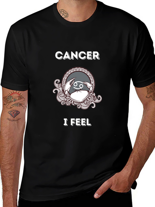 Cancer Zodiac T-Shirt - I Feel Design