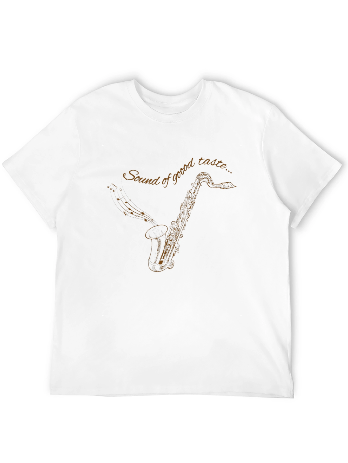 Saxophone Graphic Tee - Sound of Good Taste