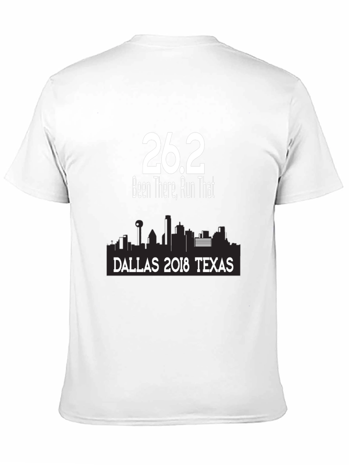 26.2 Marathon Running T-Shirt - Dallas Texas