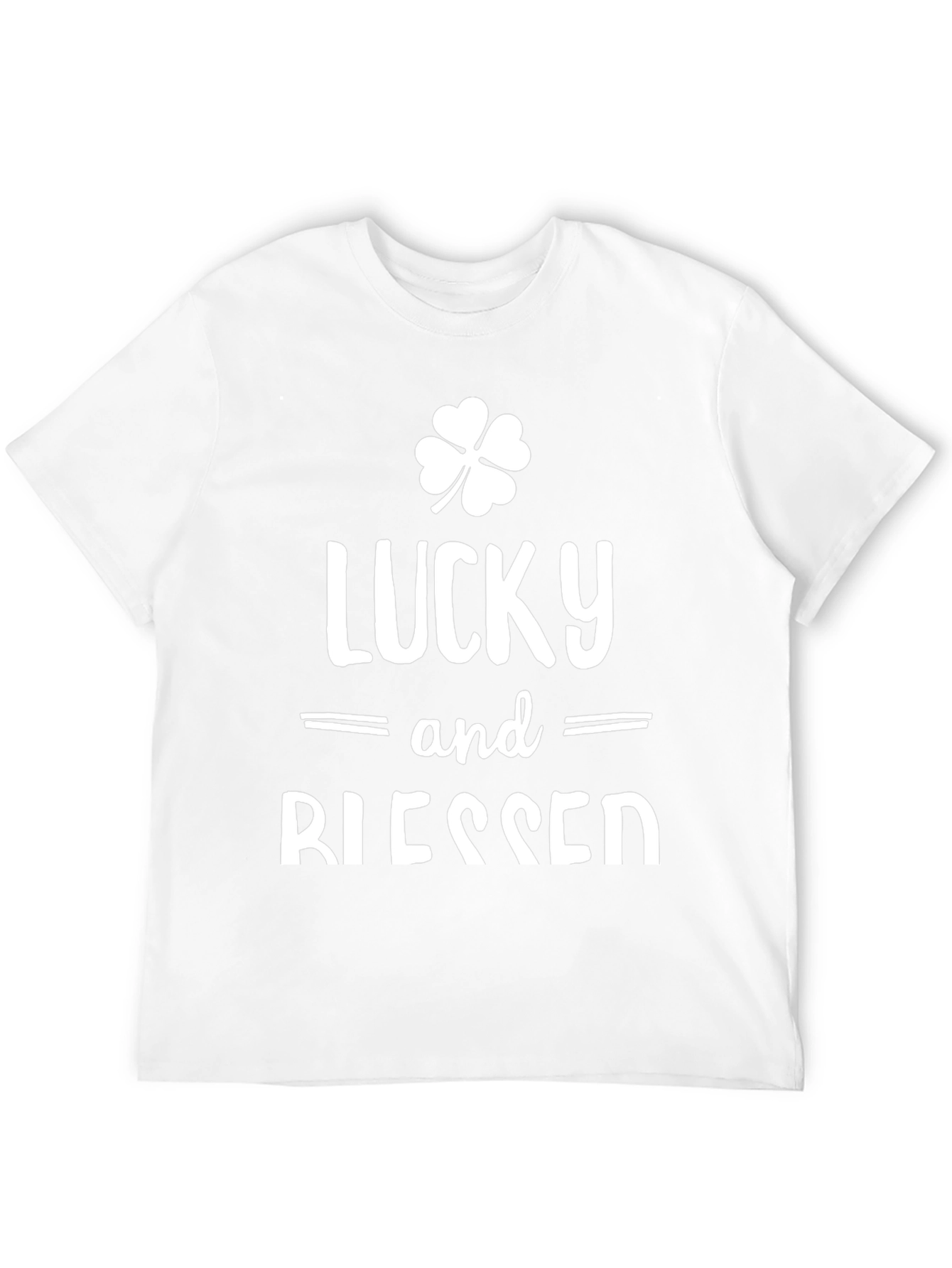 Lucky and Blessed Graphic T-Shirt