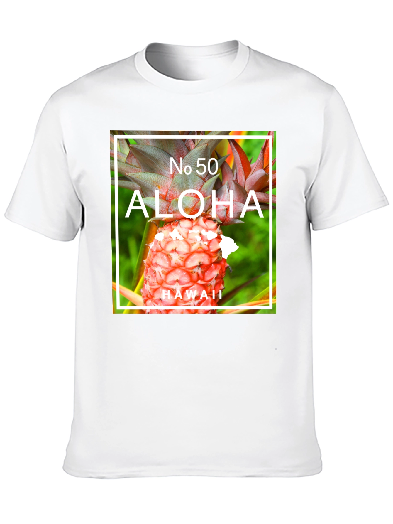 Aloha Hawaii No 50 Graphic T-Shirt