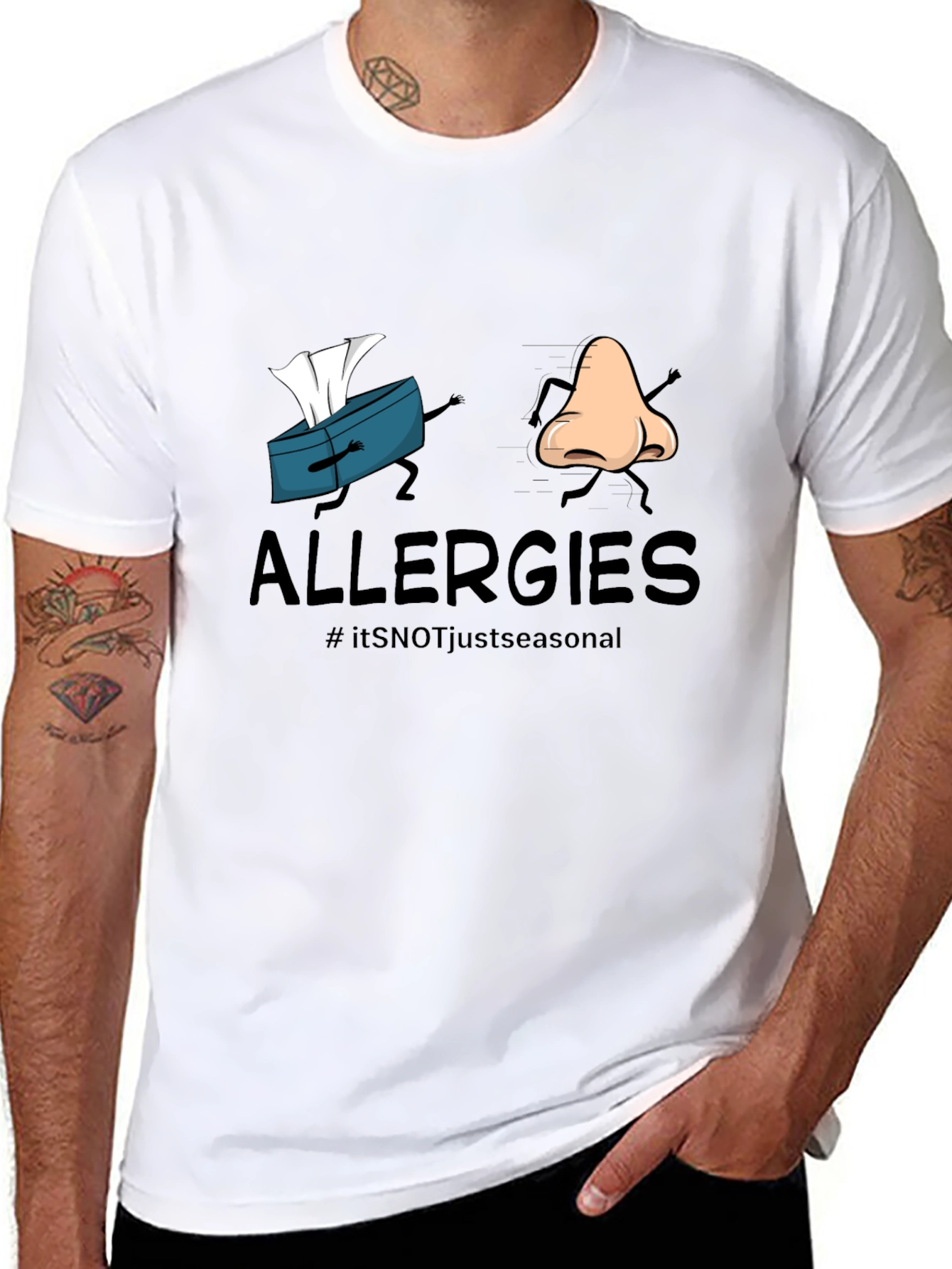 Allergies Graphic T-Shirt