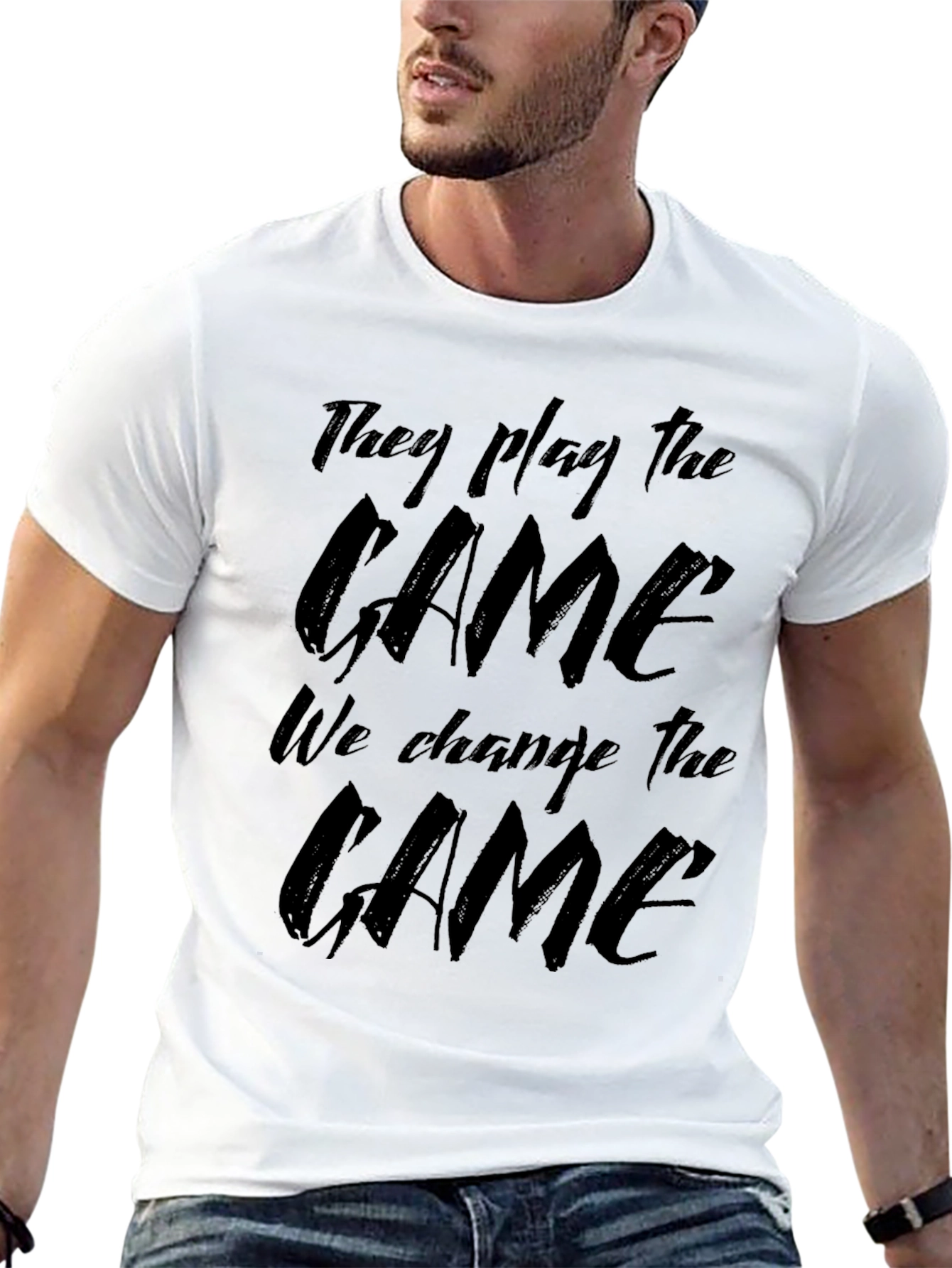 They Play The Game Graphic Tee