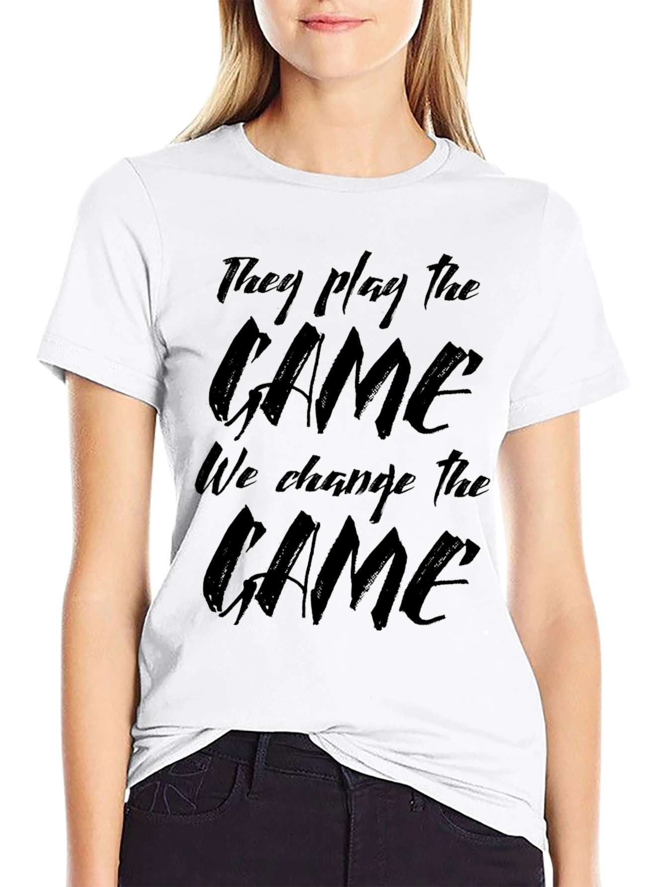 They Play The Game Graphic Tee