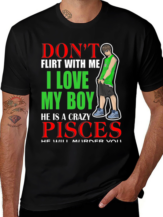 Crazy Pisces Boy T-Shirt