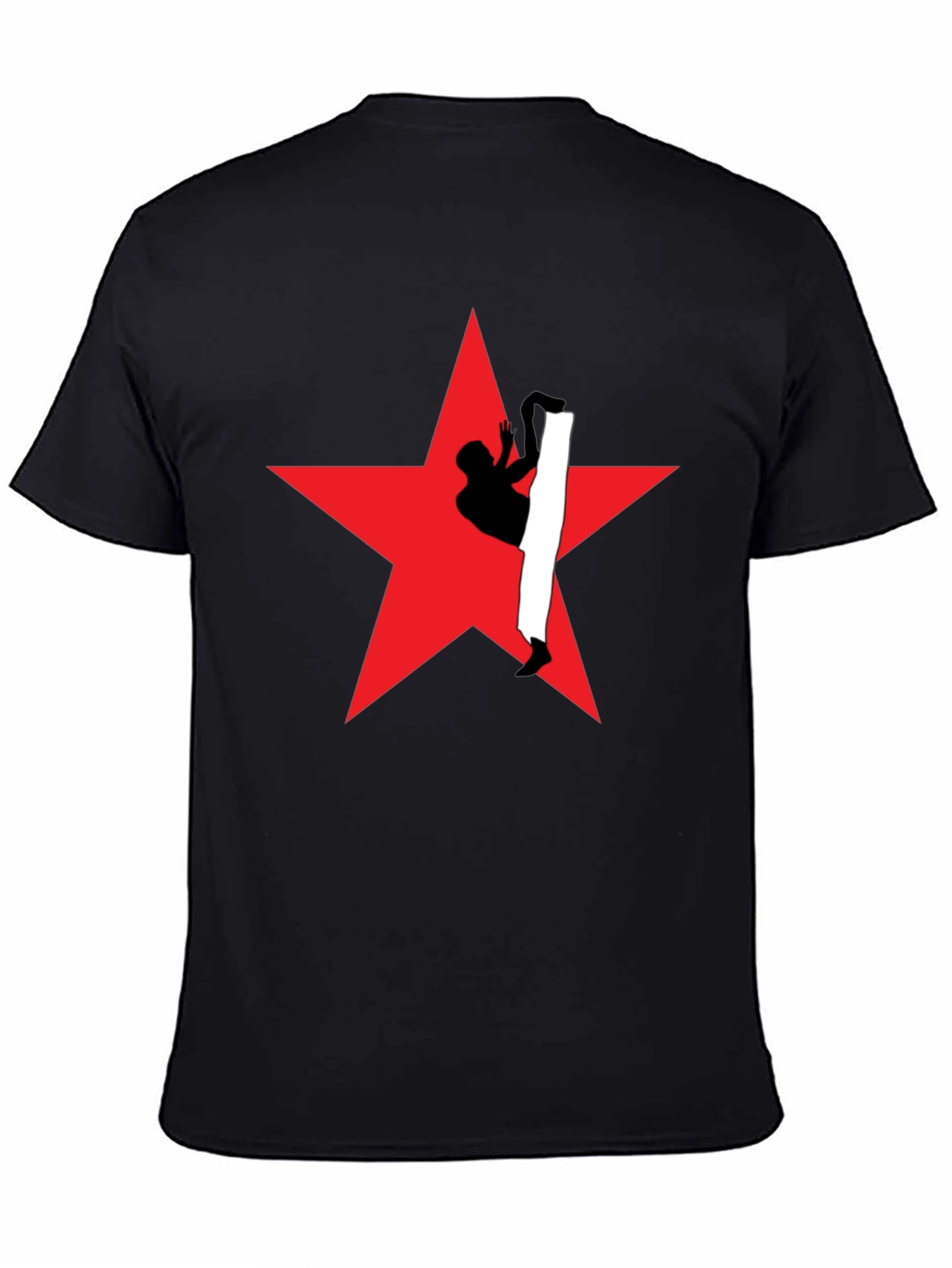 Star Climber Graphic T-Shirt - Black