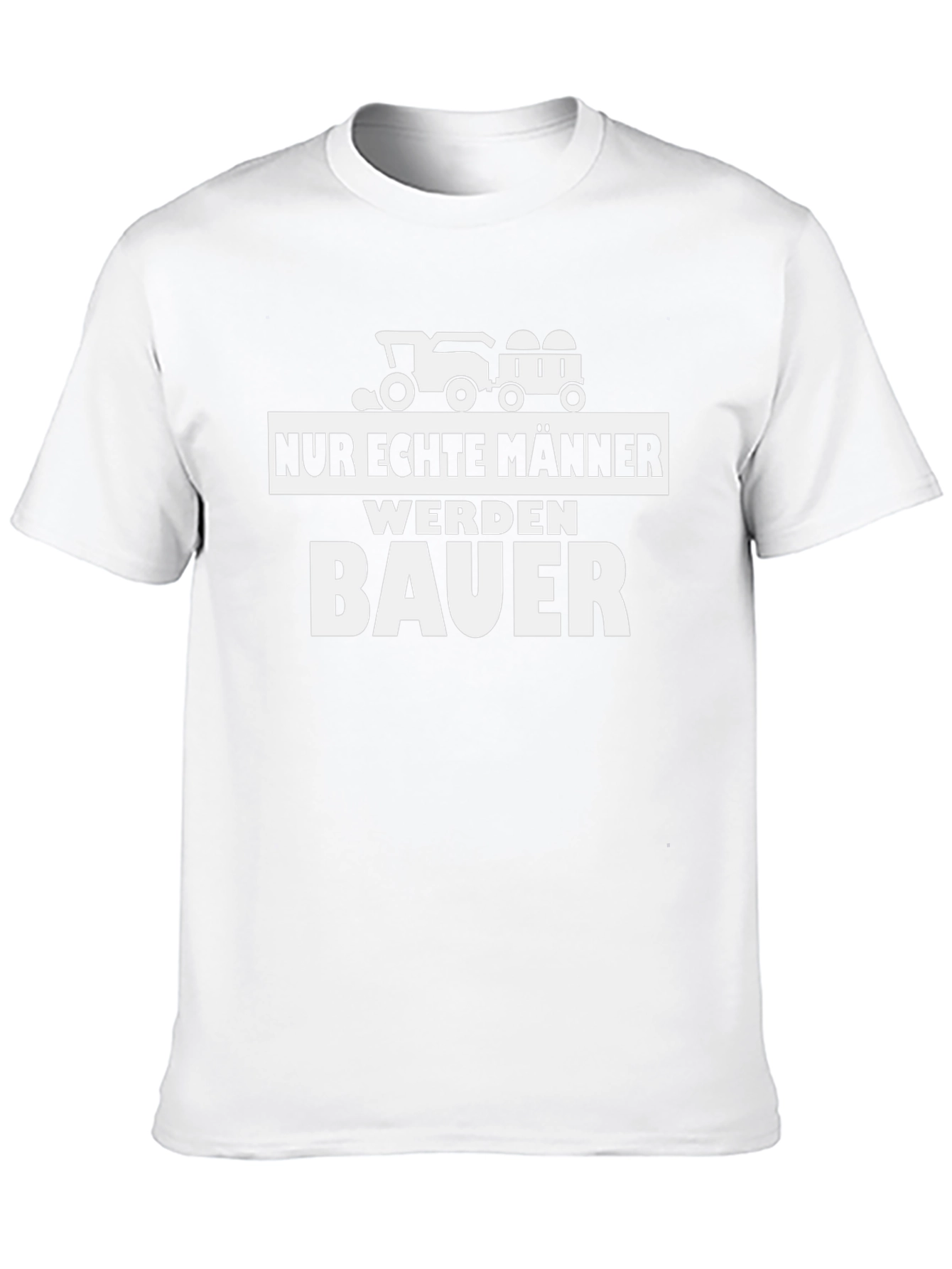 Nur Echte Männer Werden Bauer T-Shirt