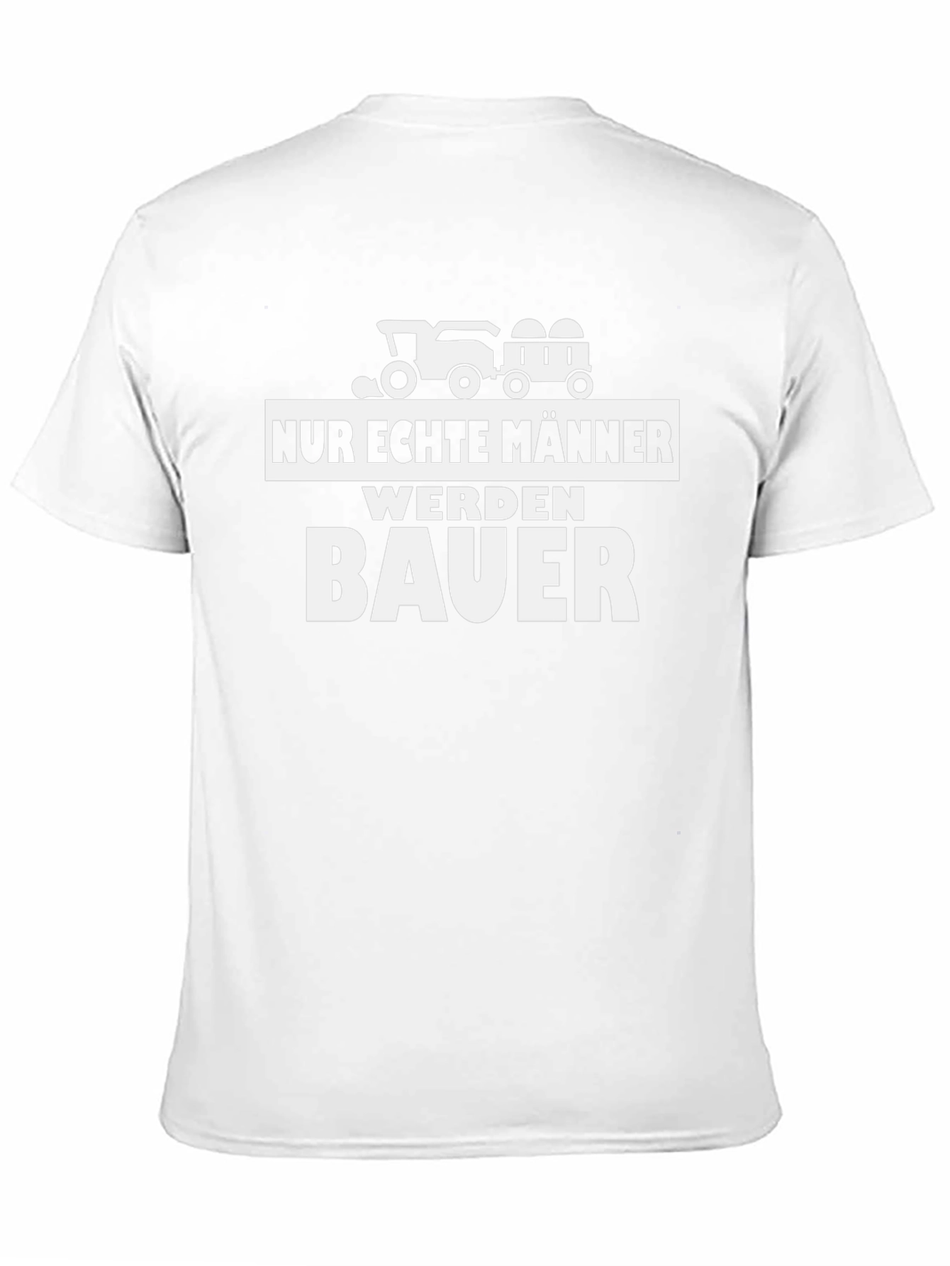 Nur Echte Männer Werden Bauer T-Shirt