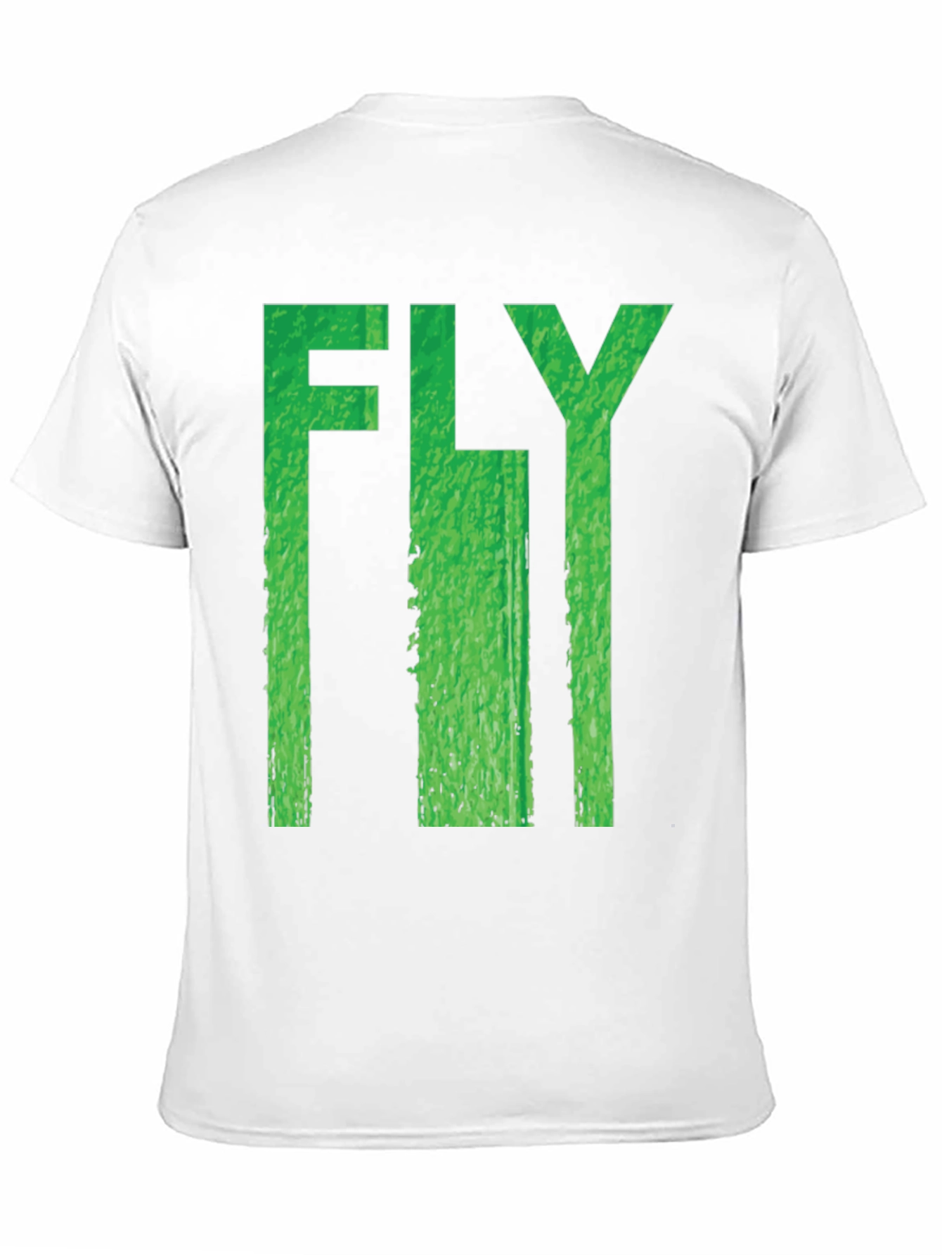 Fly Graphic Print Black T-Shirt