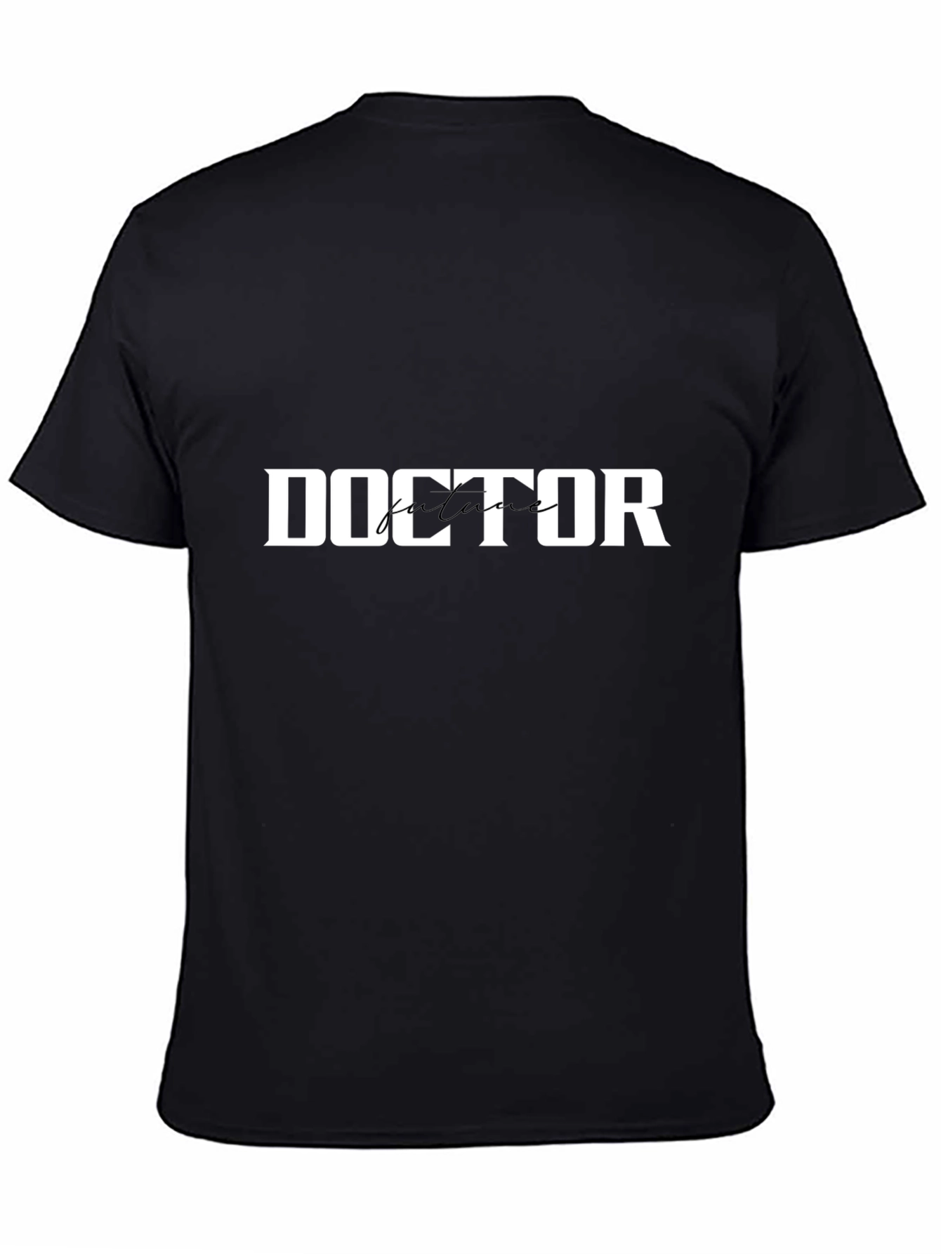 Doctor T-Shirt - Black Cotton Tee