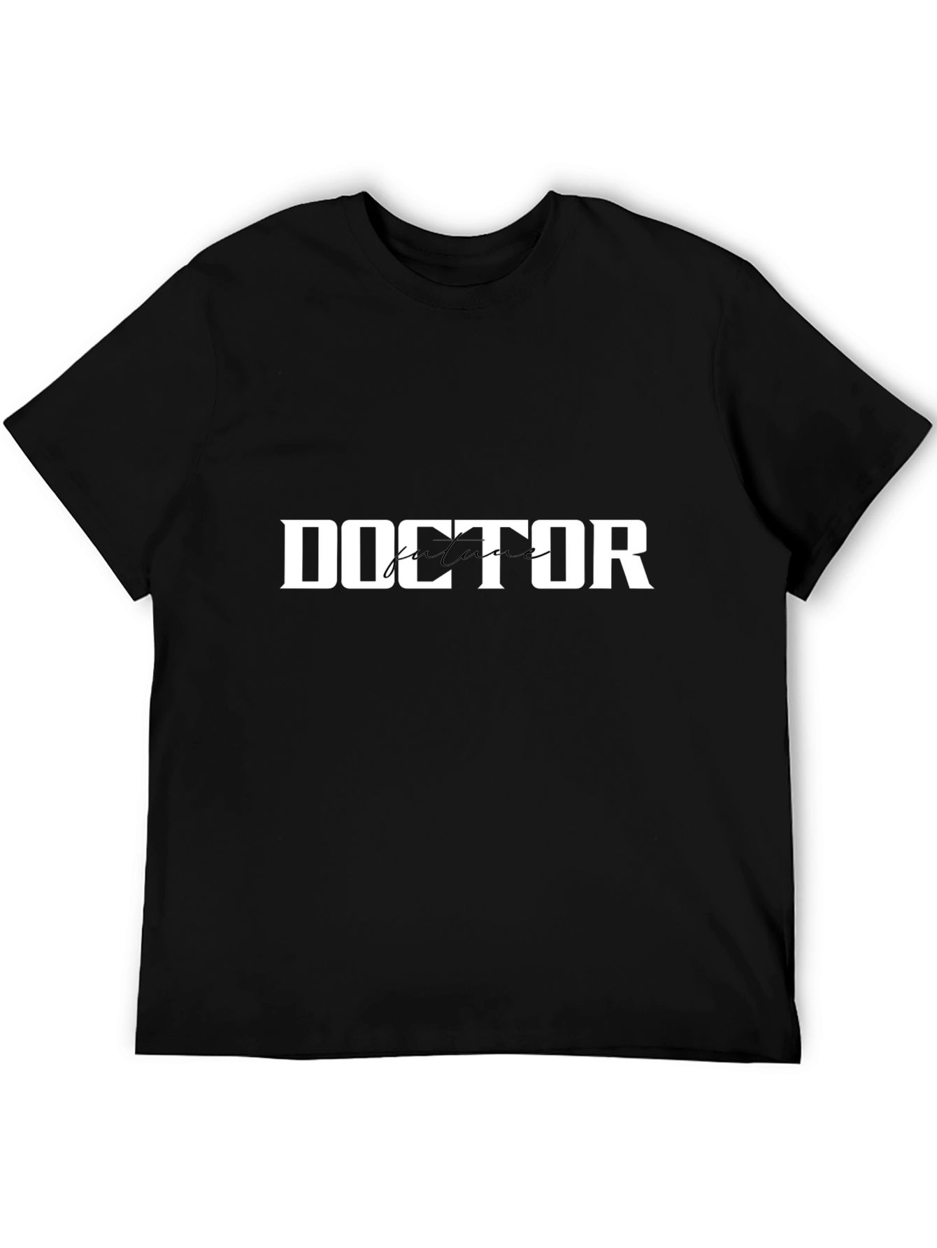 Doctor T-Shirt - Black Cotton Tee