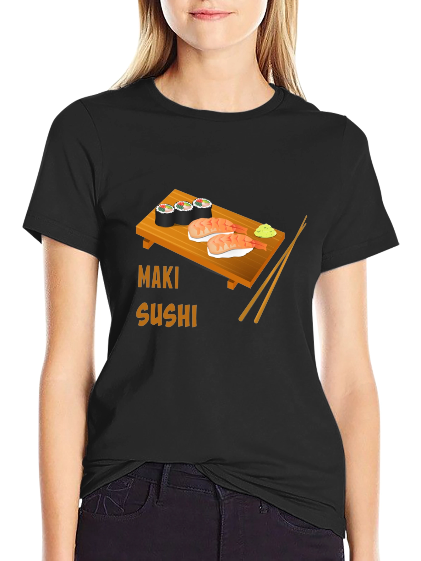 Sushi Maki Graphic T-Shirt