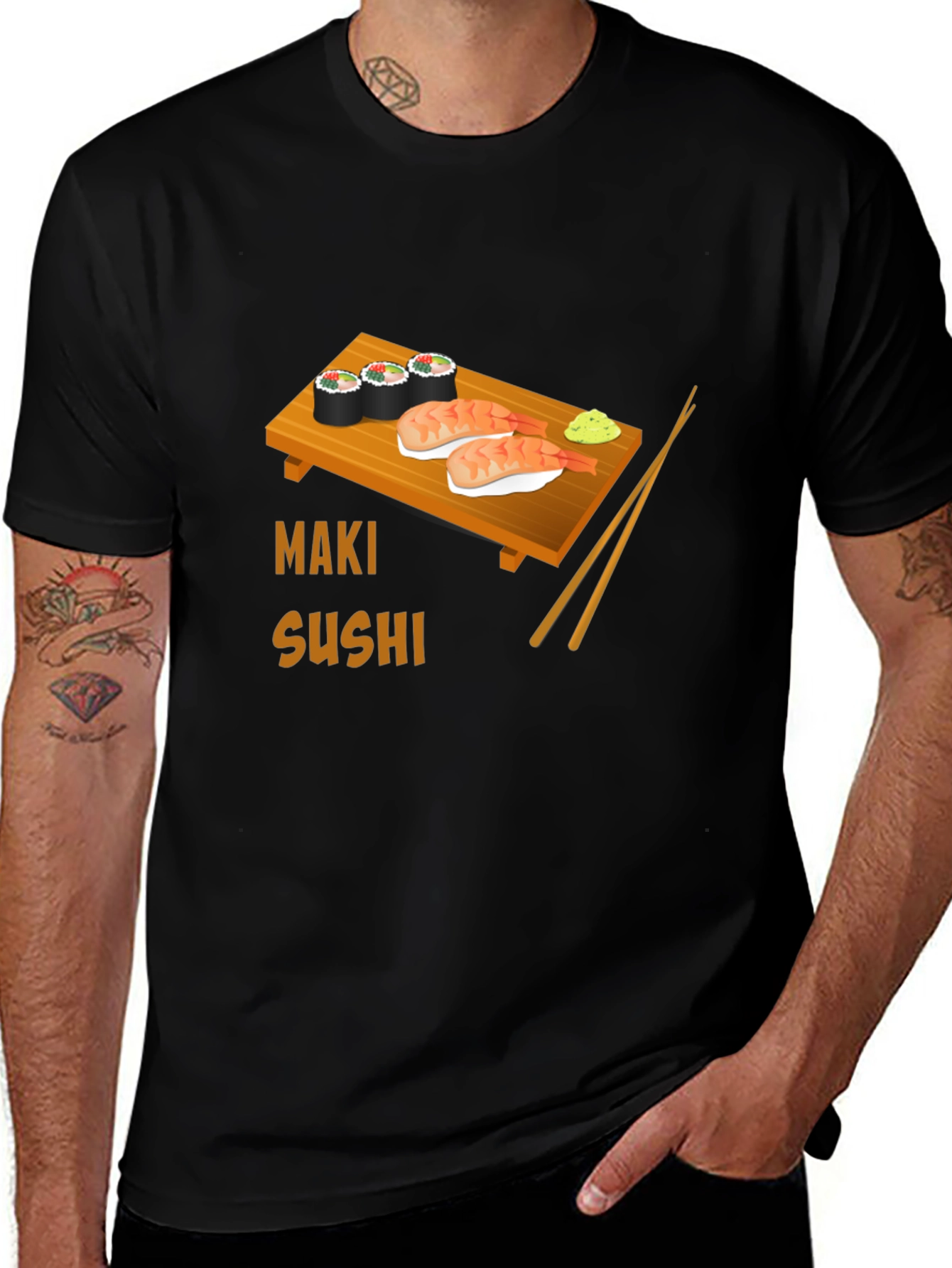 Sushi Maki Graphic T-Shirt