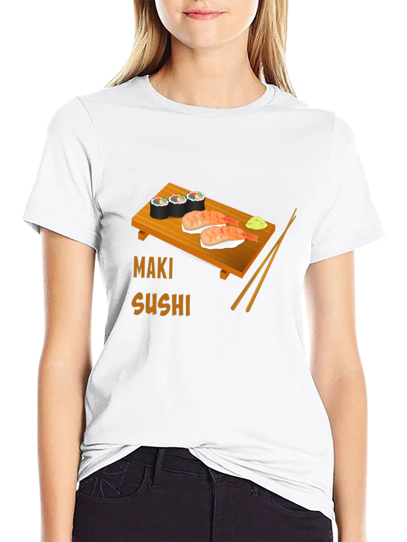 Sushi Maki Graphic T-Shirt
