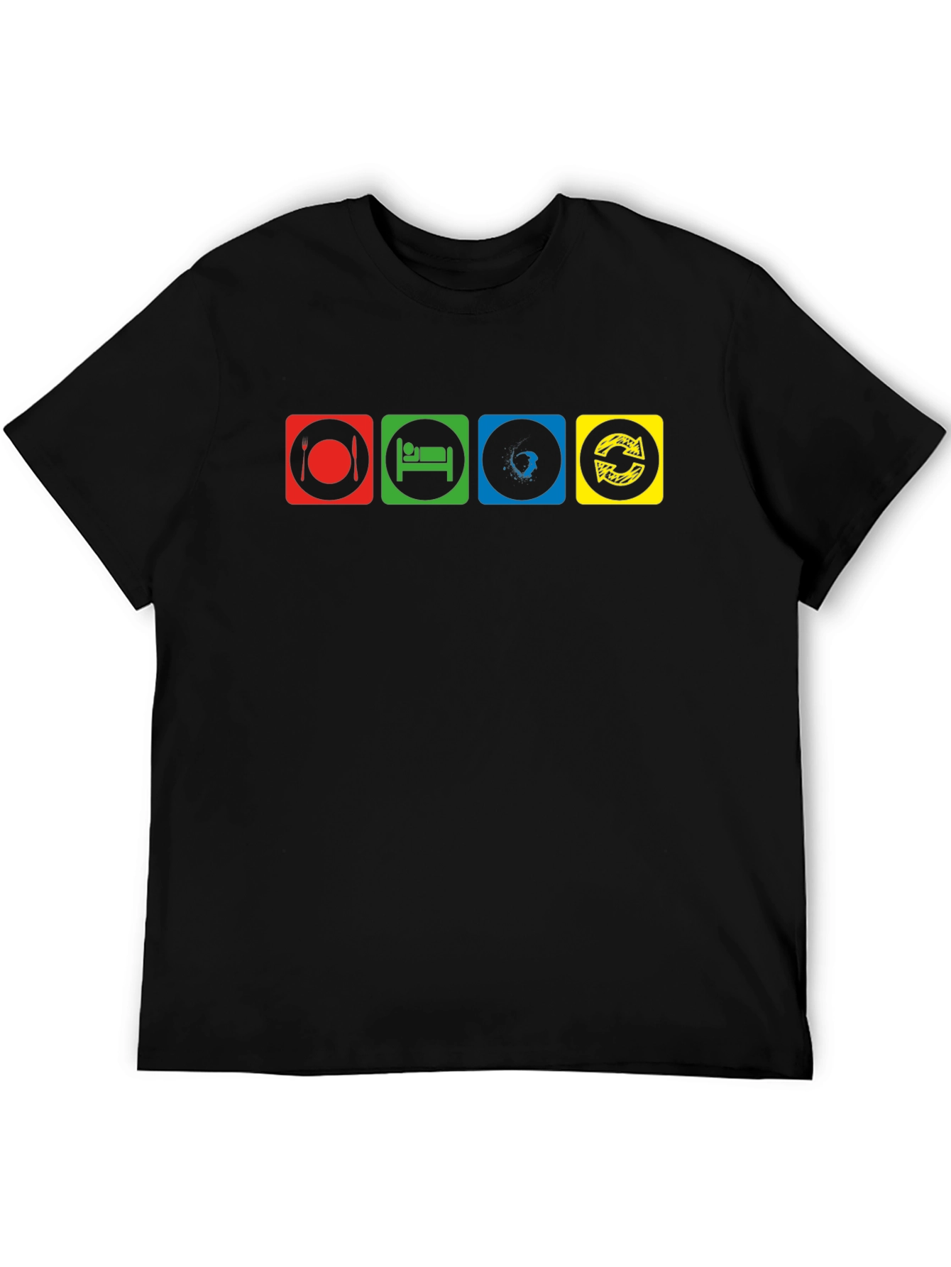 Eat Sleep Code Repeat T-Shirt - Funny Programmer Shirt