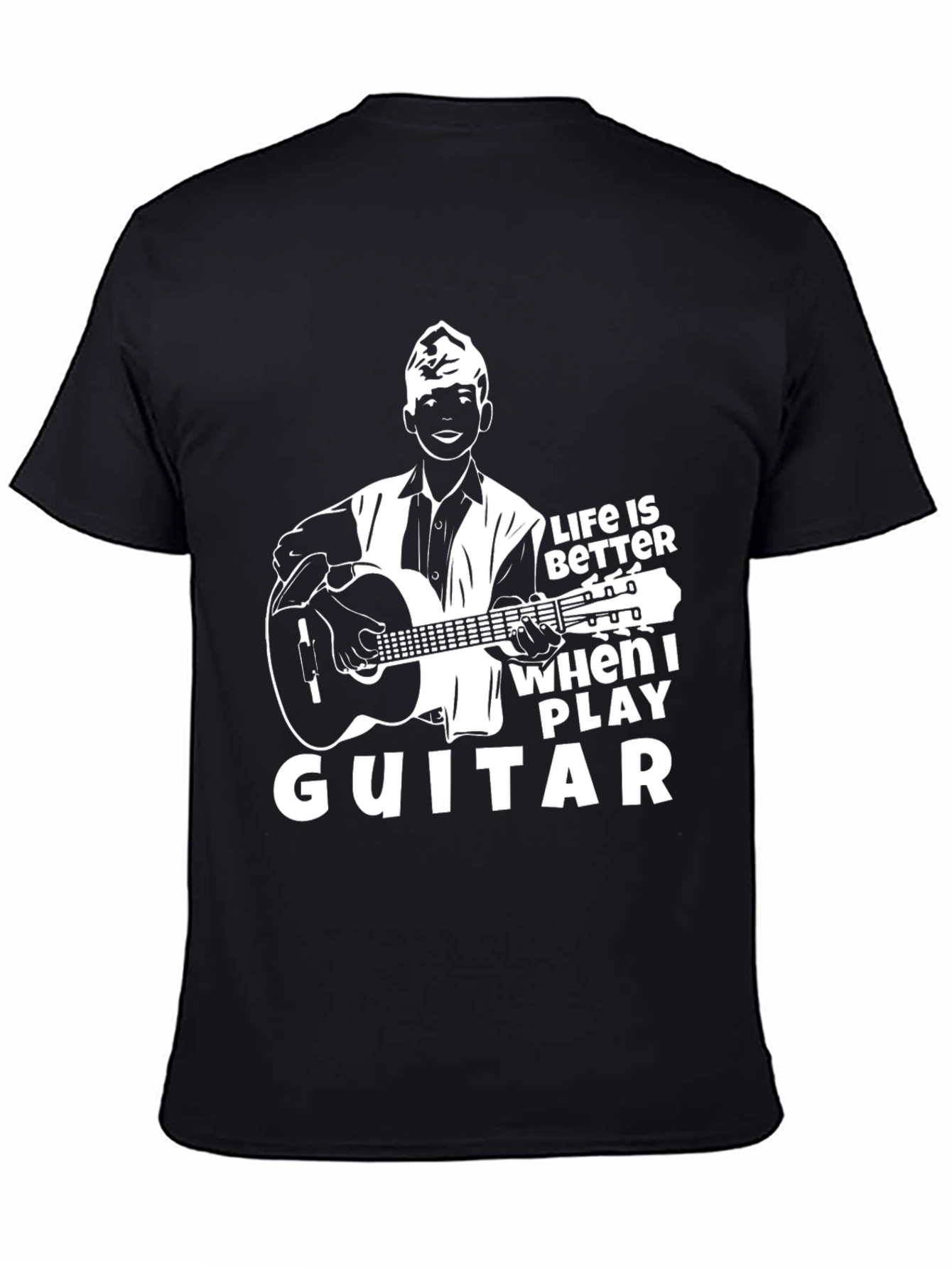 Life is Better Guitar T-Shirt