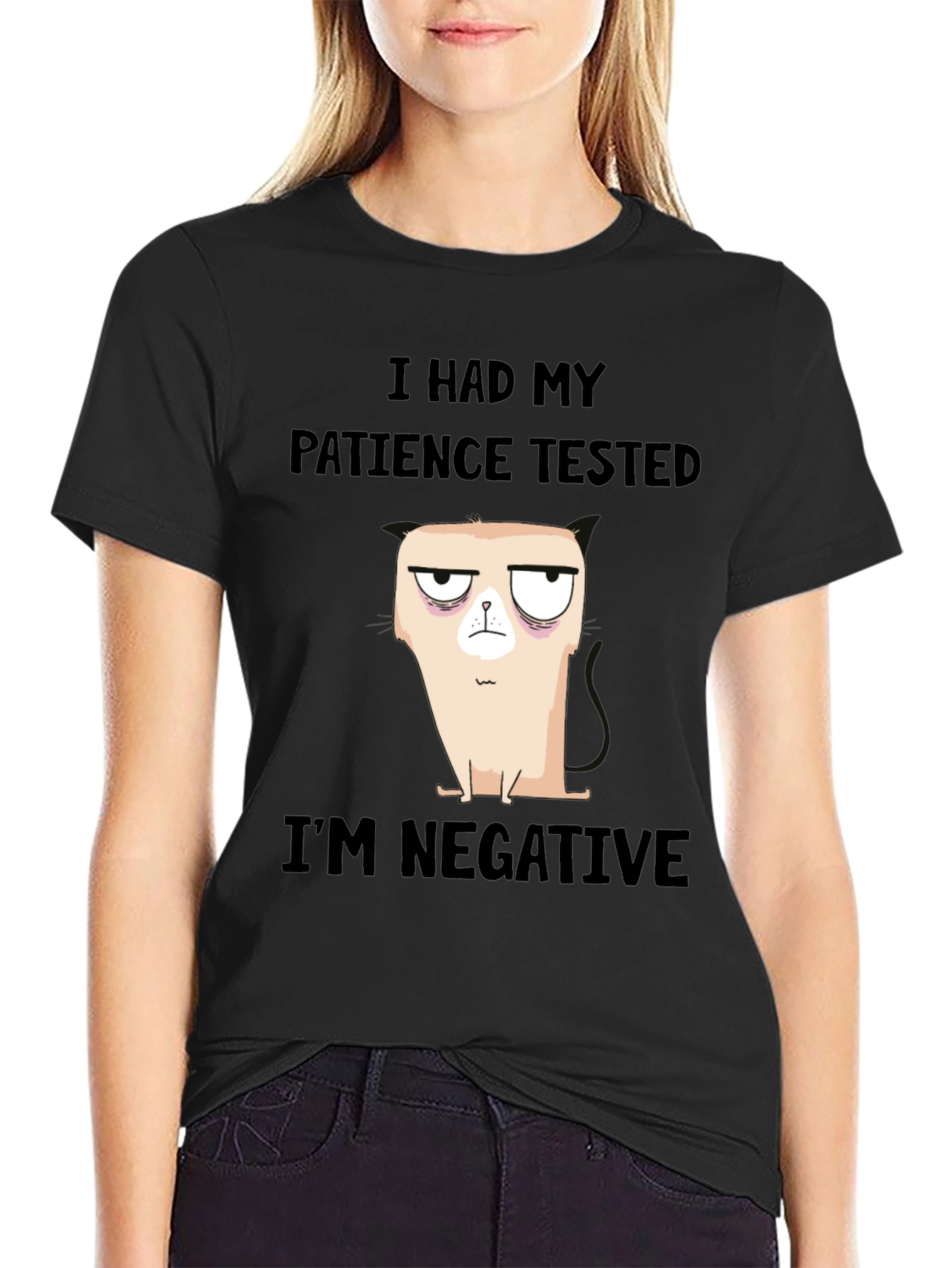 I Had My Patience Tested Funny Graphic T-Shirt
