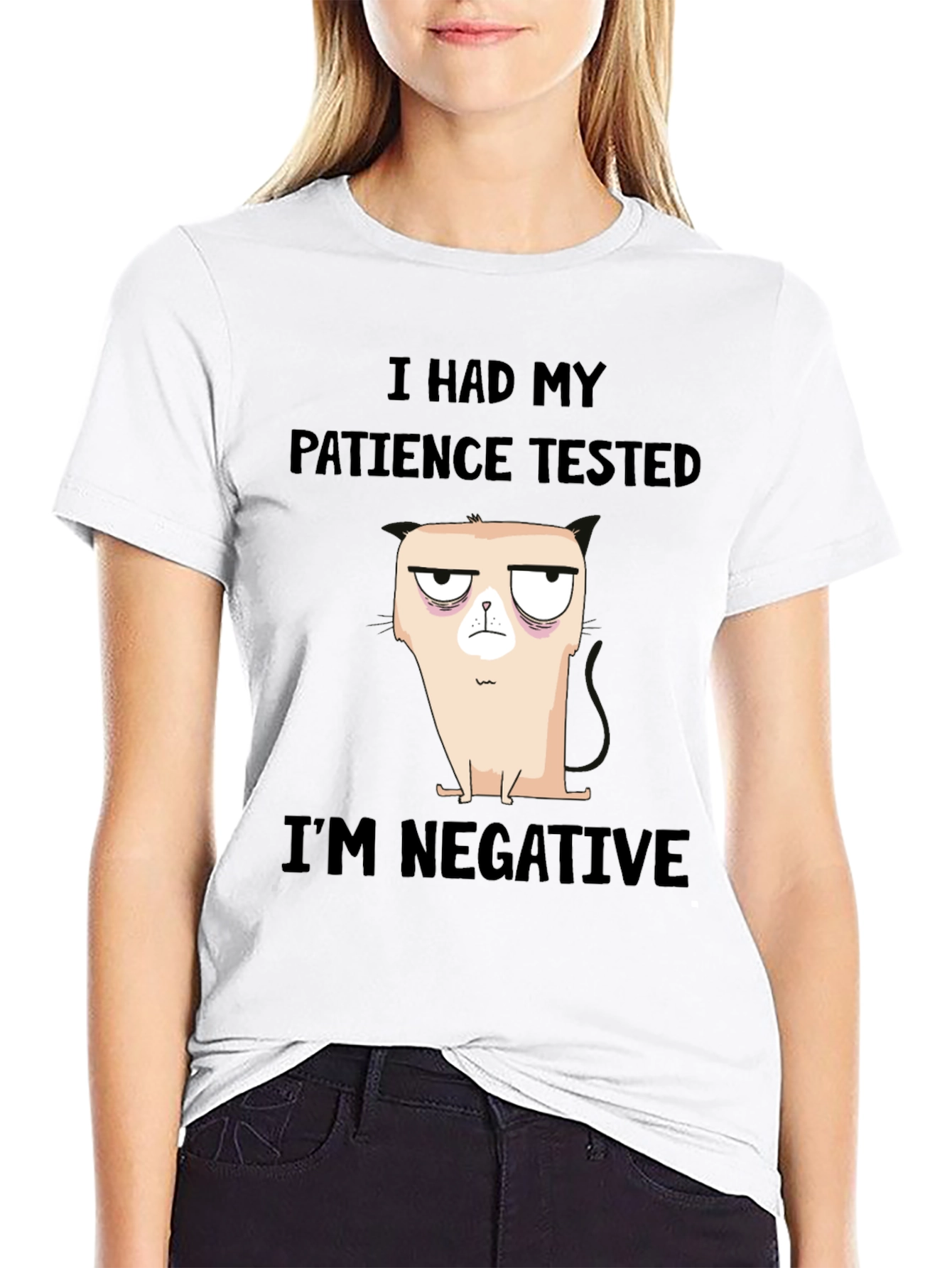 I Had My Patience Tested Funny Graphic T-Shirt