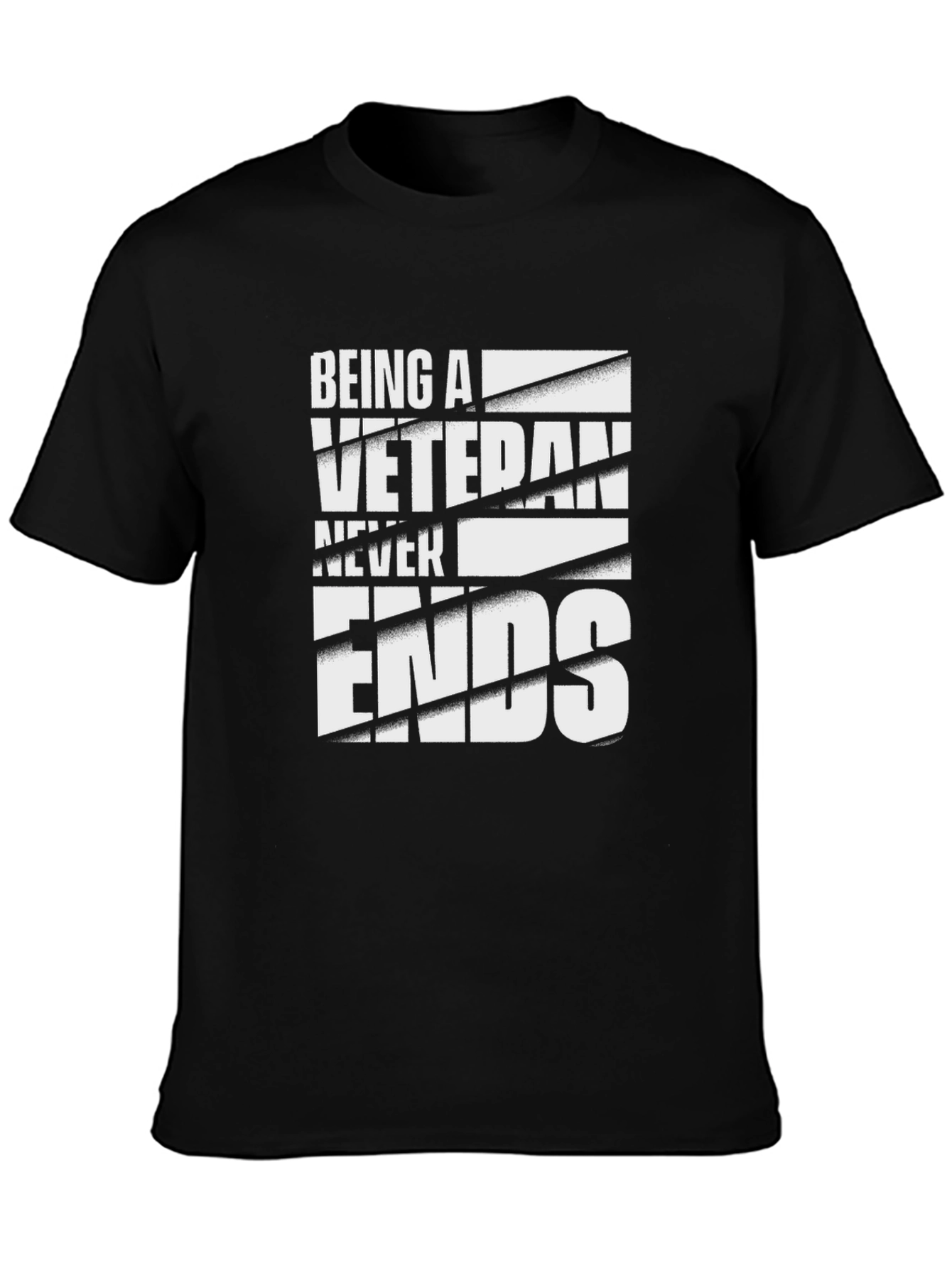 Being a Veteran Never Ends T-Shirt