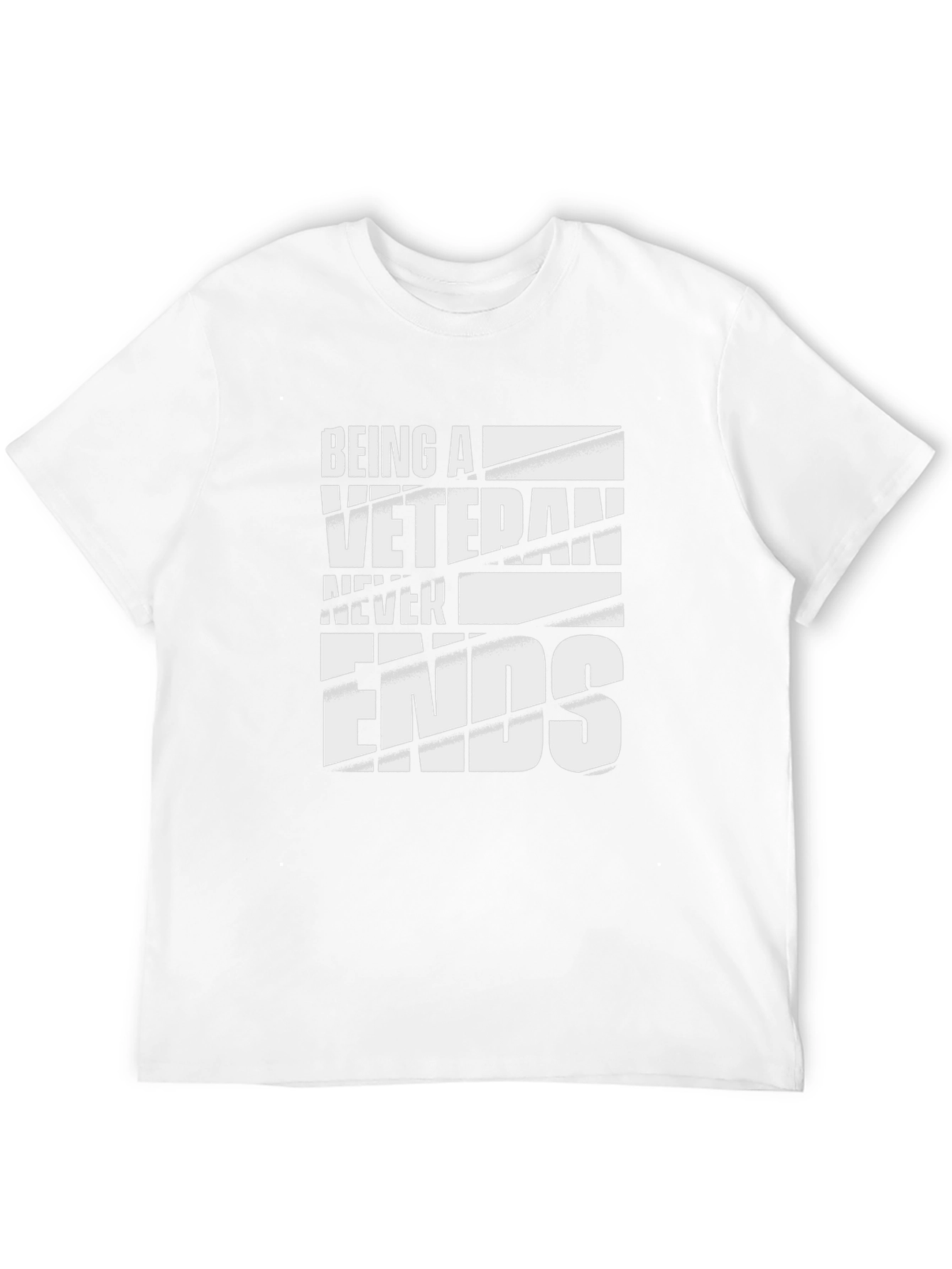 Being a Veteran Never Ends T-Shirt