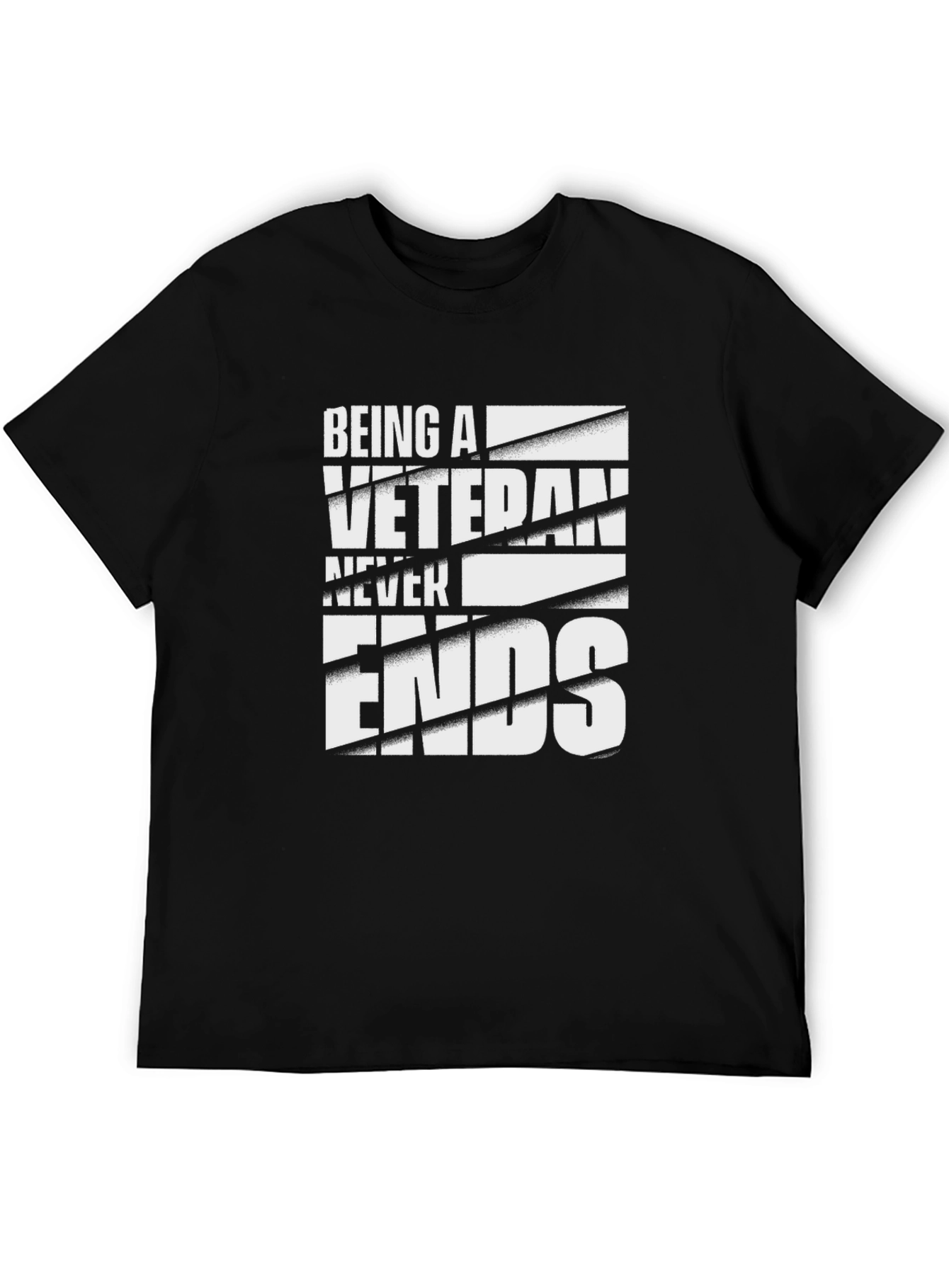 Being a Veteran Never Ends T-Shirt
