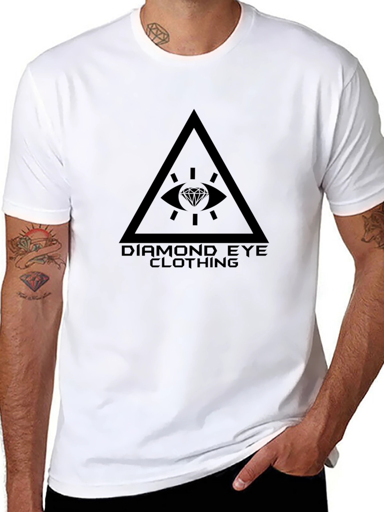 Diamond Eye Clothing Black Graphic T-Shirt